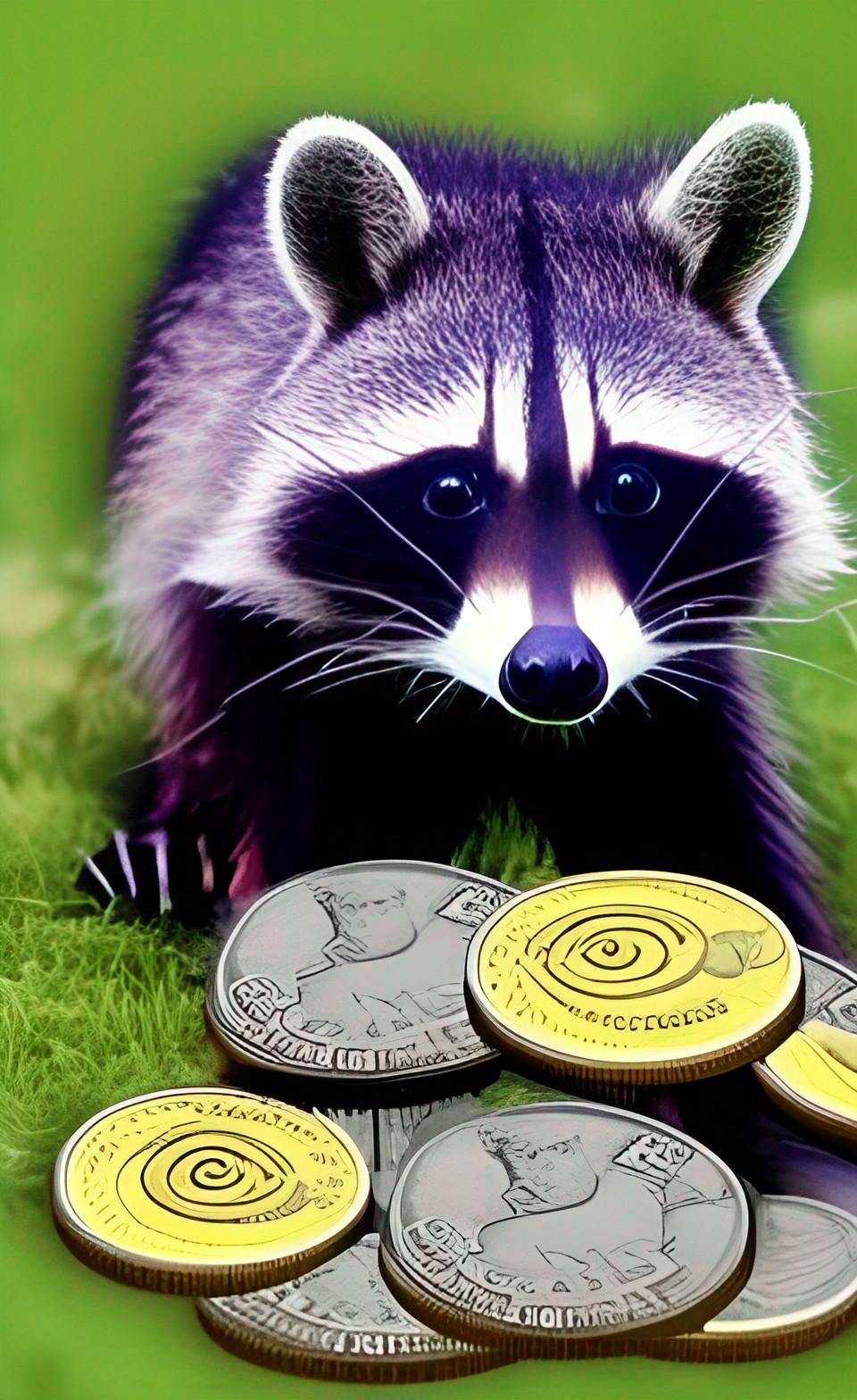 running raccoon coins preview