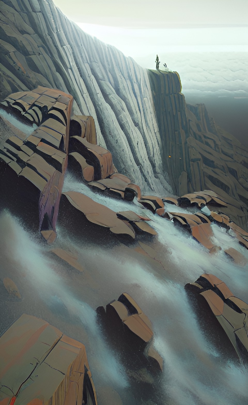 cliffs in the clouds preview