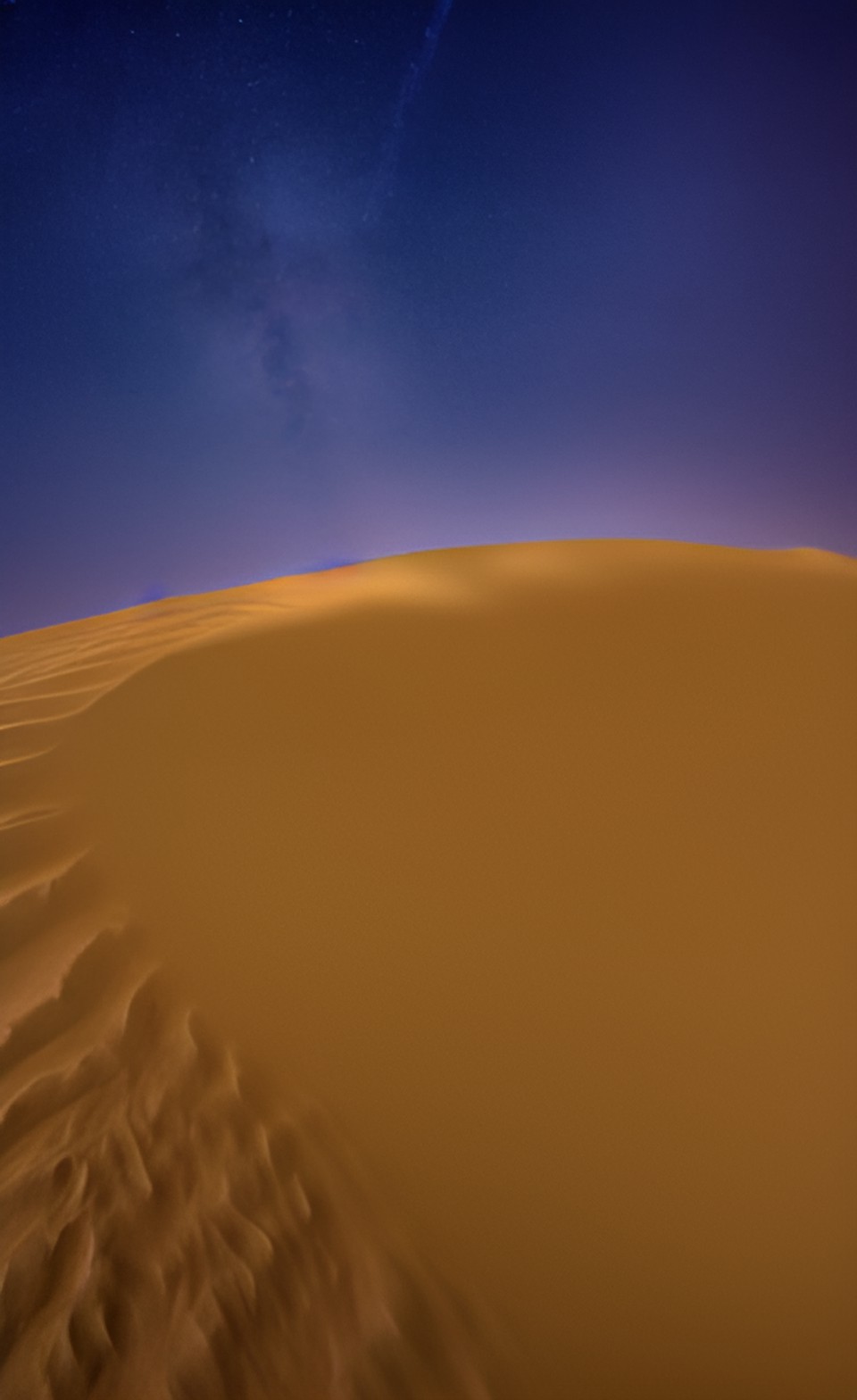 mars dunes with space sky preview