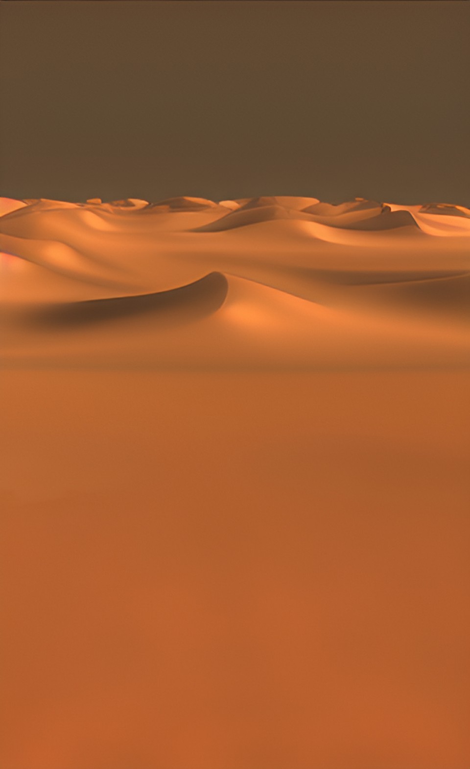 mars dunes with space sky preview