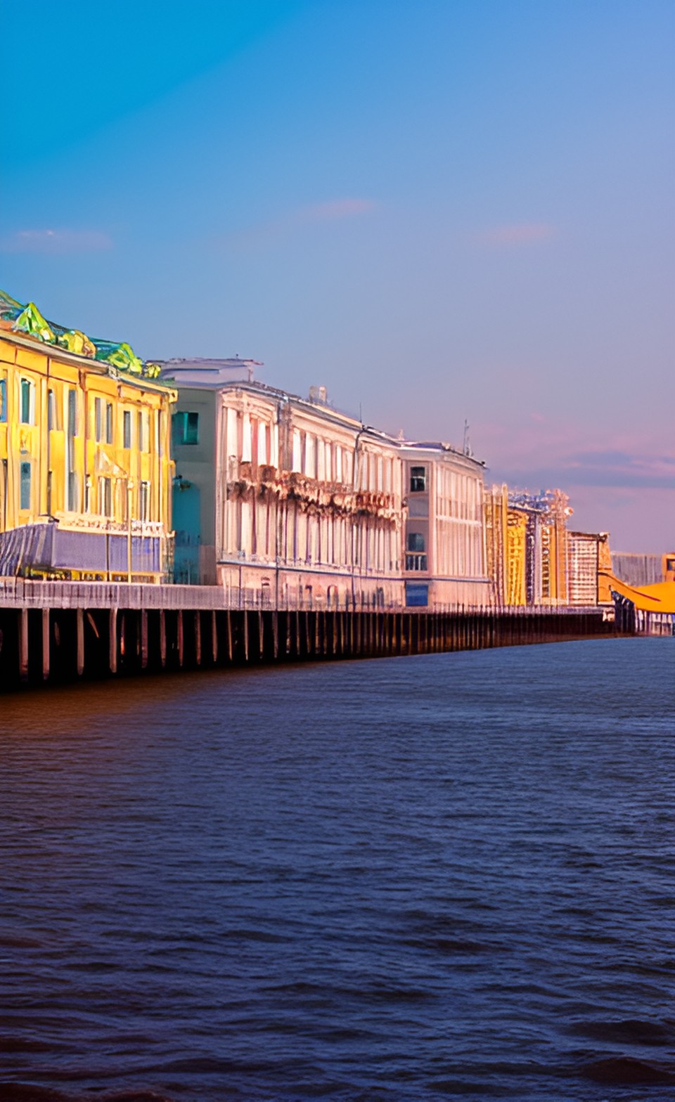 st petersburg pier in front of the city preview