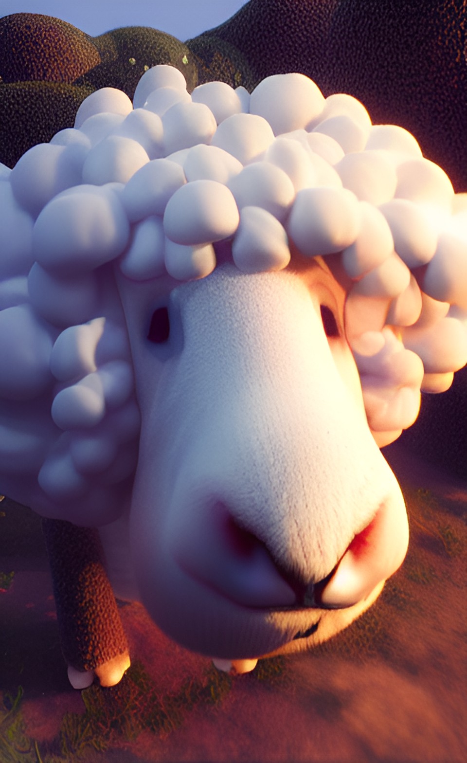 puffed sheep preview