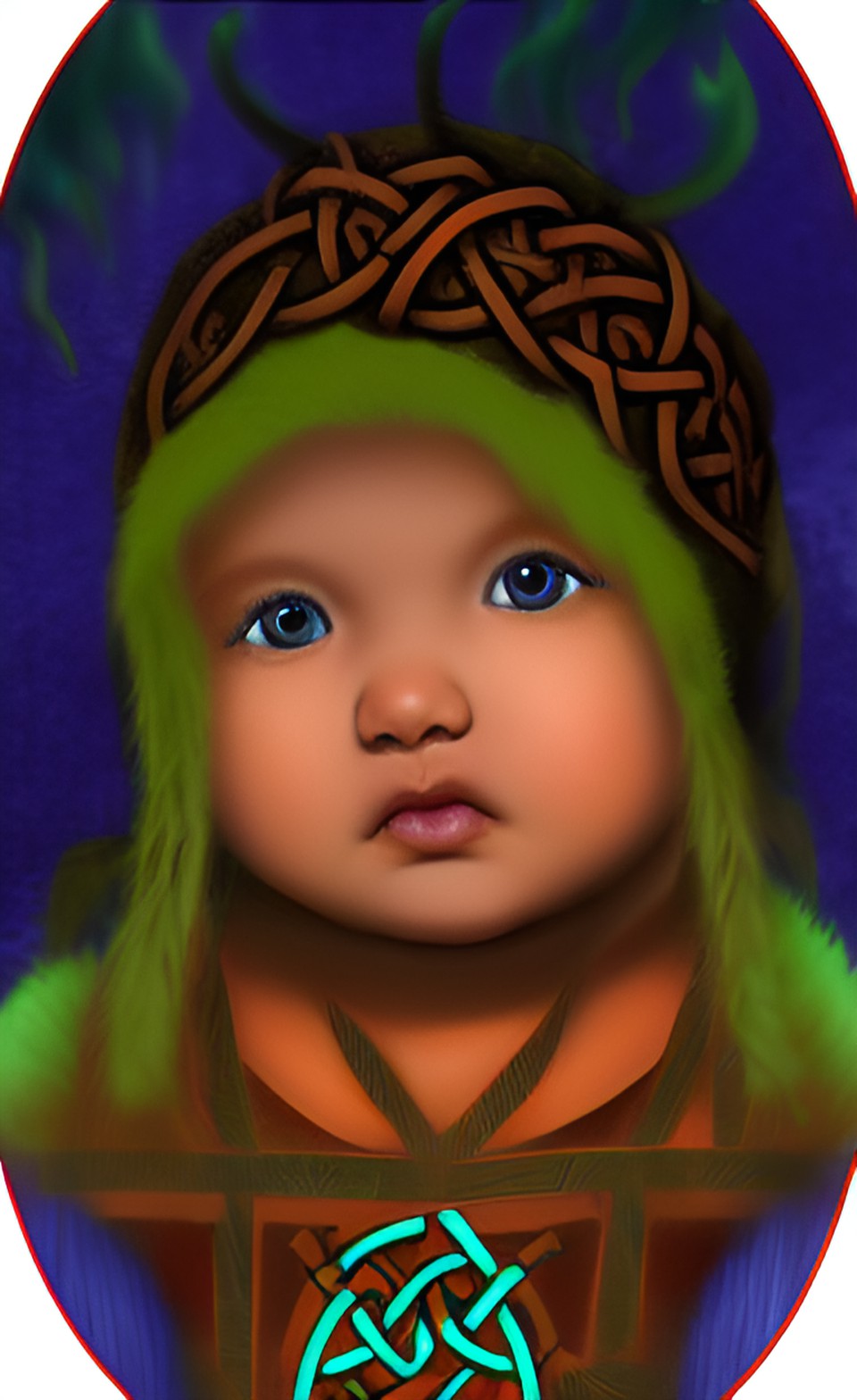 adorable baby ,norse,celtic, african,  ojibwa preview