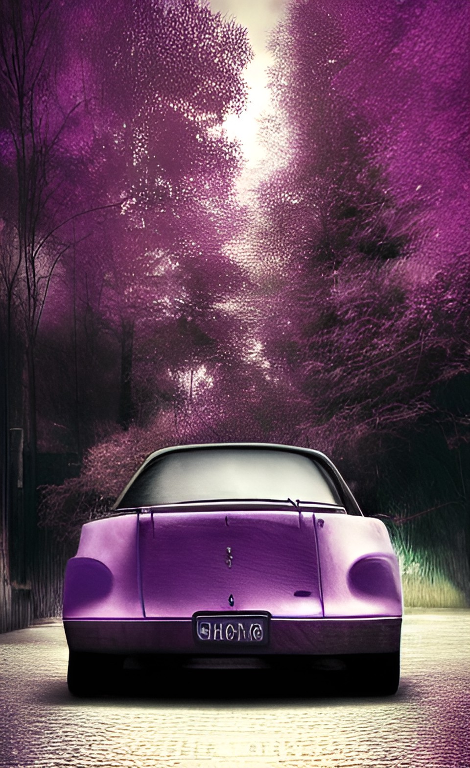 purple car preview