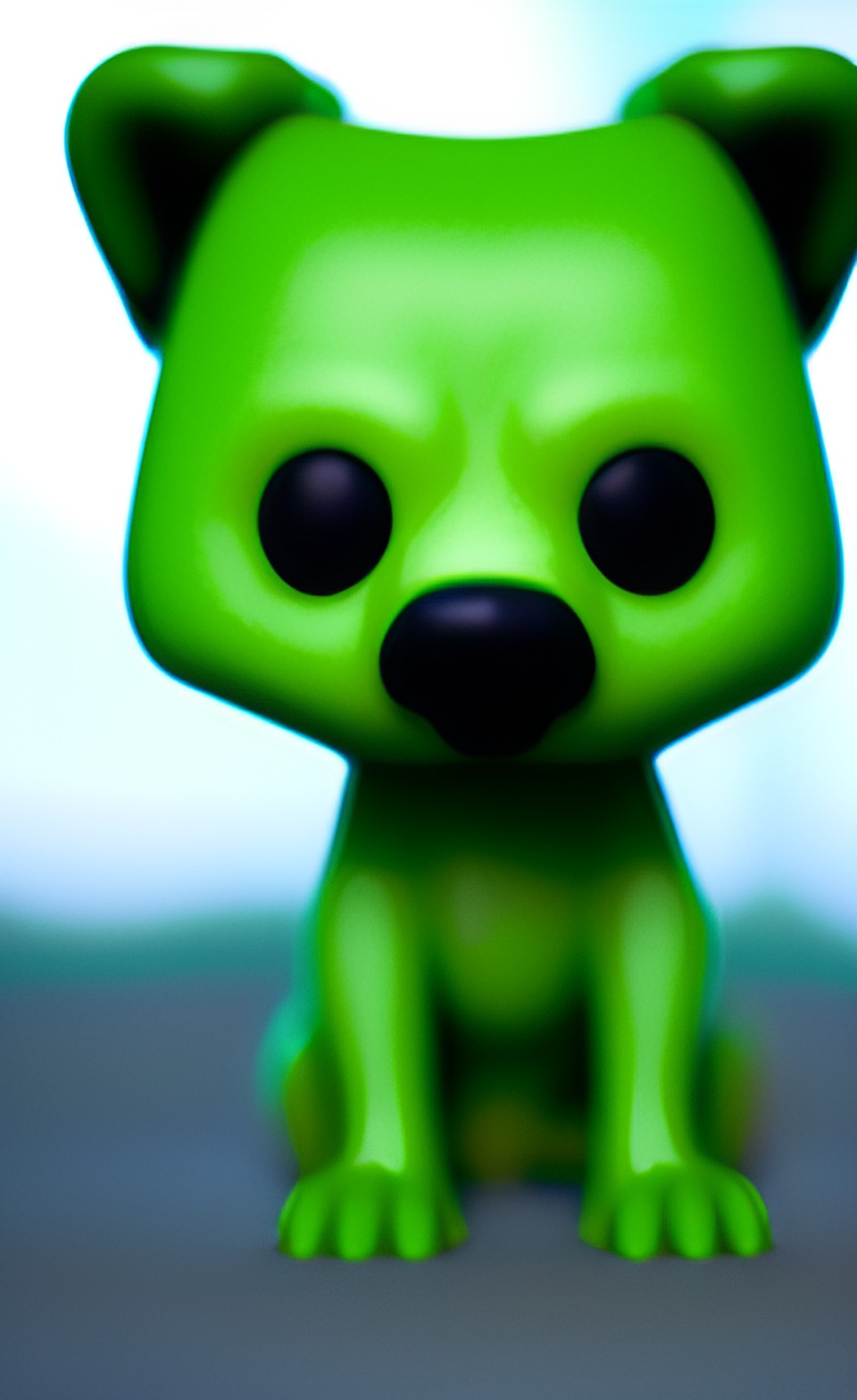 green dog preview