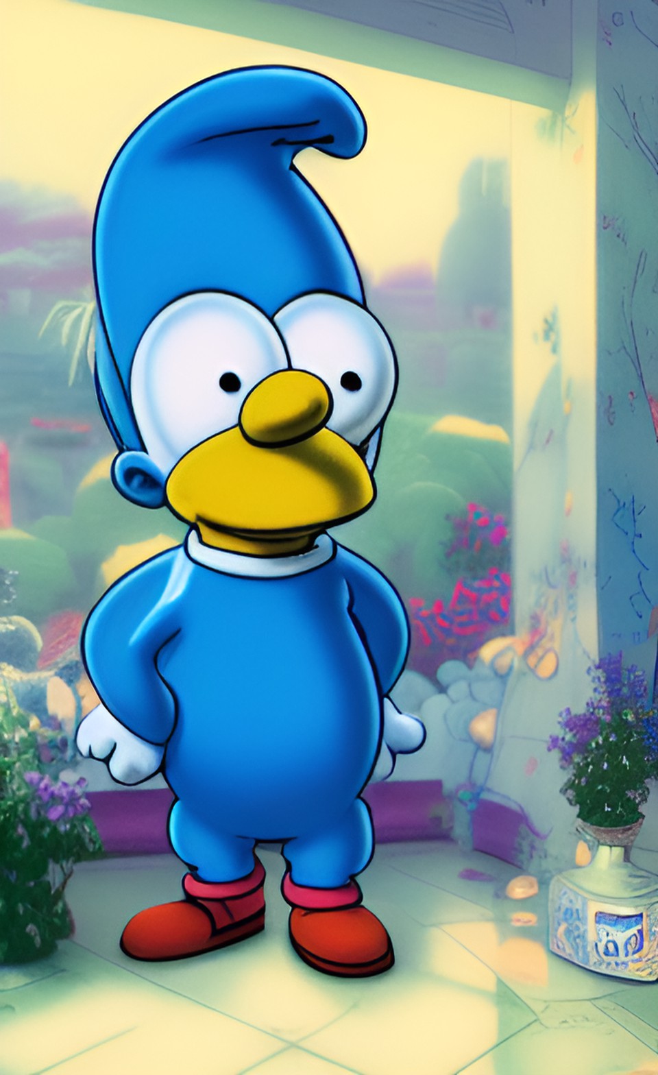 smurf simpson preview