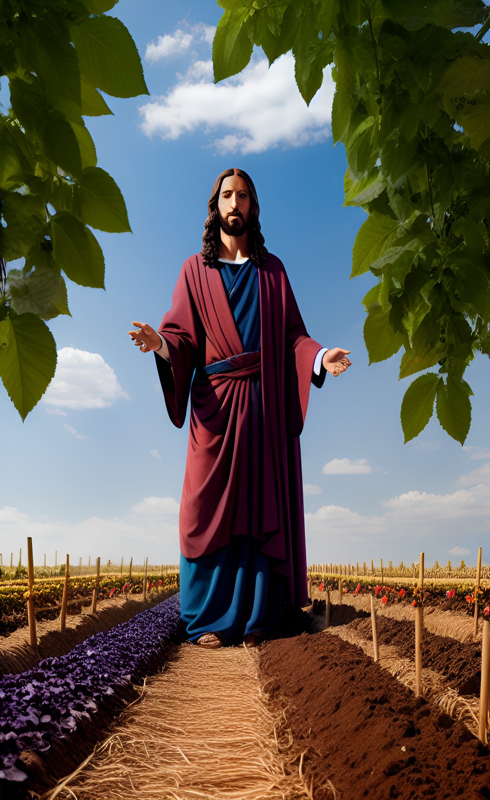 jesus at the beginning of four months from planting to harvest preview