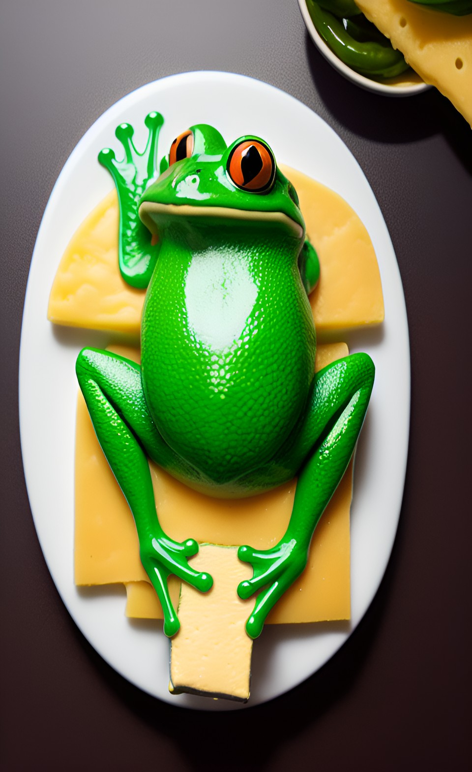 frog in cheese preview