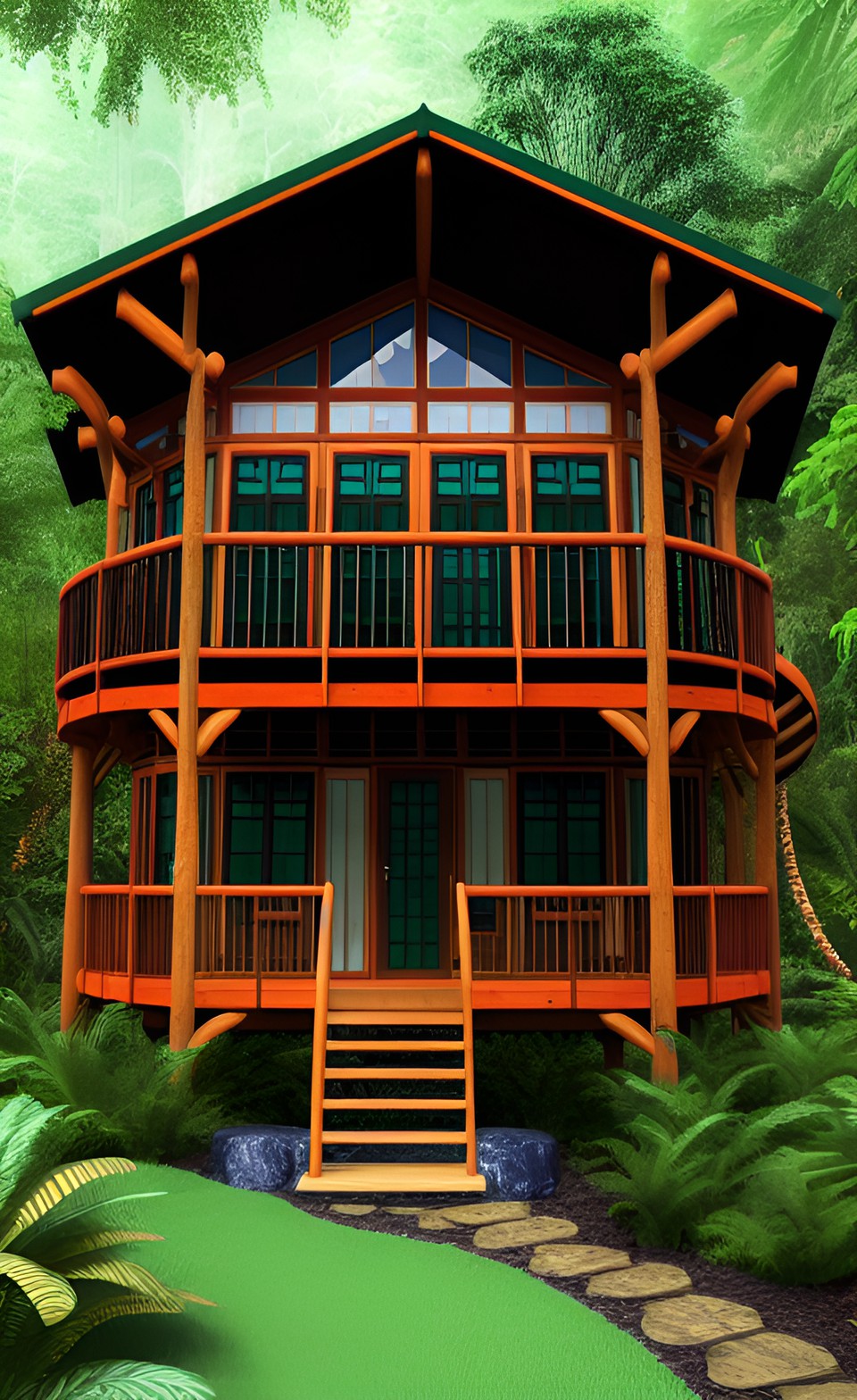 rainforest house preview