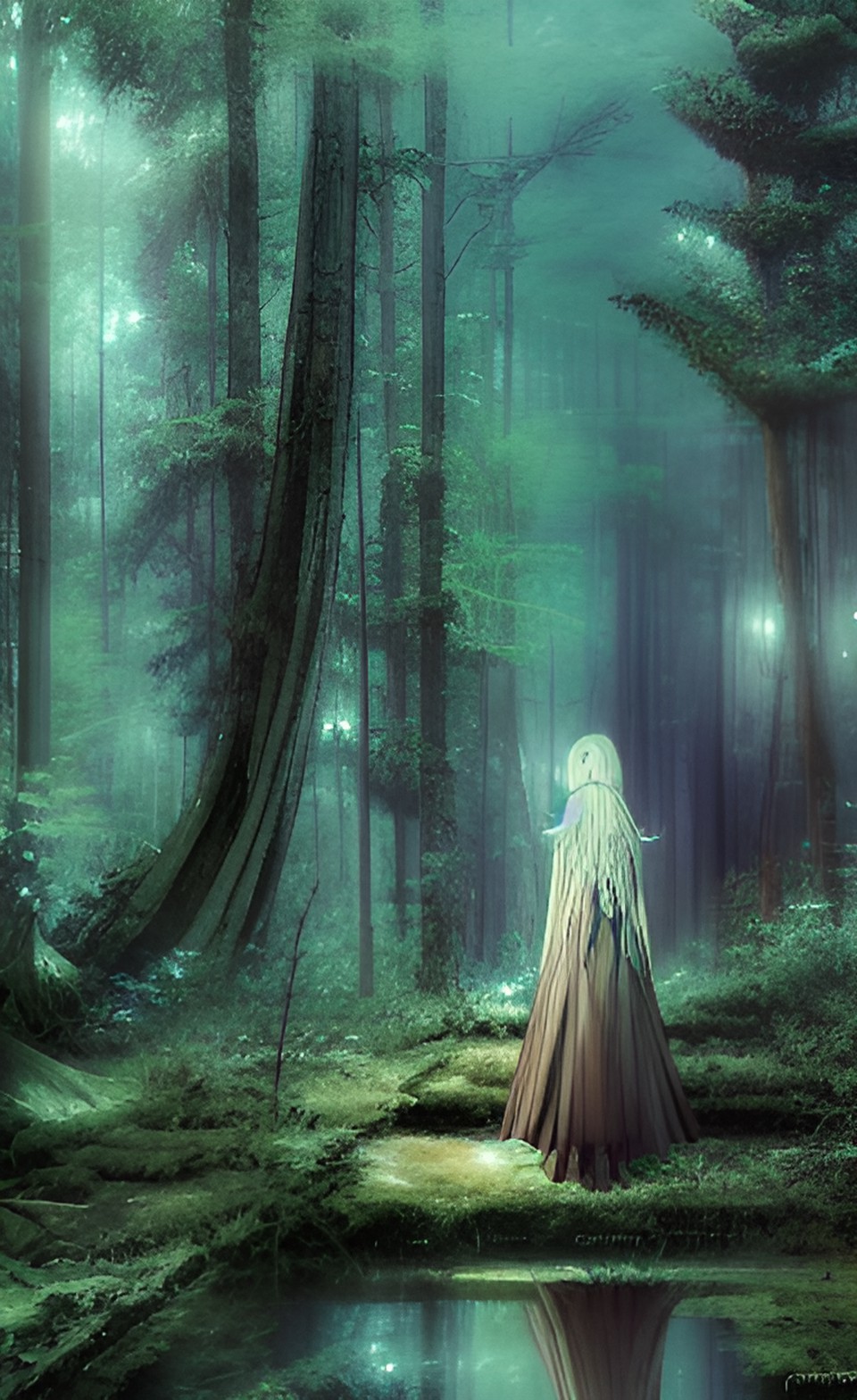 anime elven lovers deep within the midnight forest preview