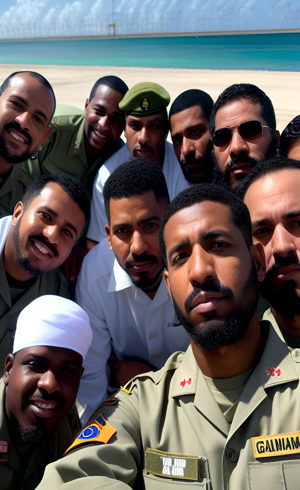 guantánamo bay prisoners group selfie￼ preview