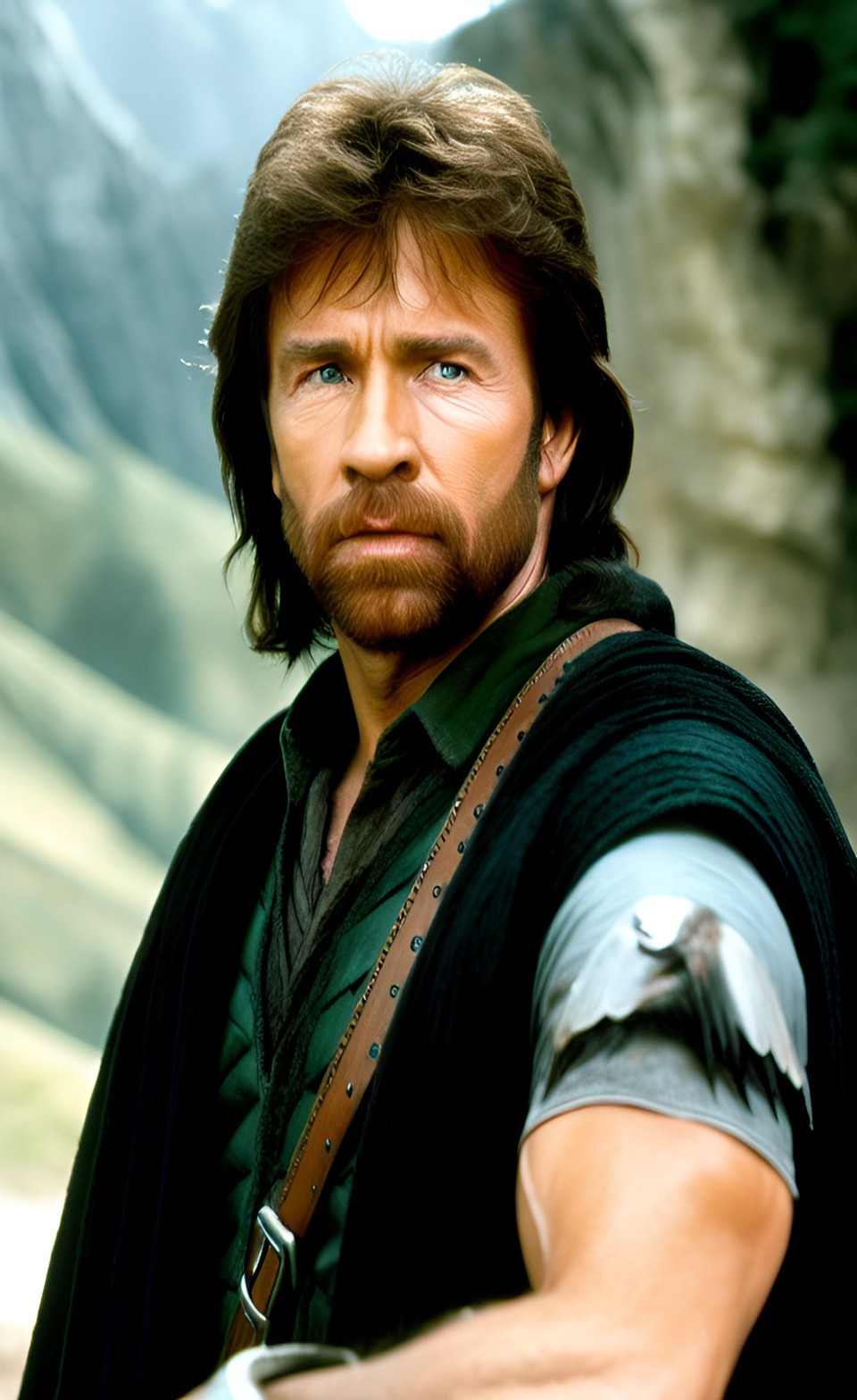 chuck norris as aragorn in lord of the rings preview