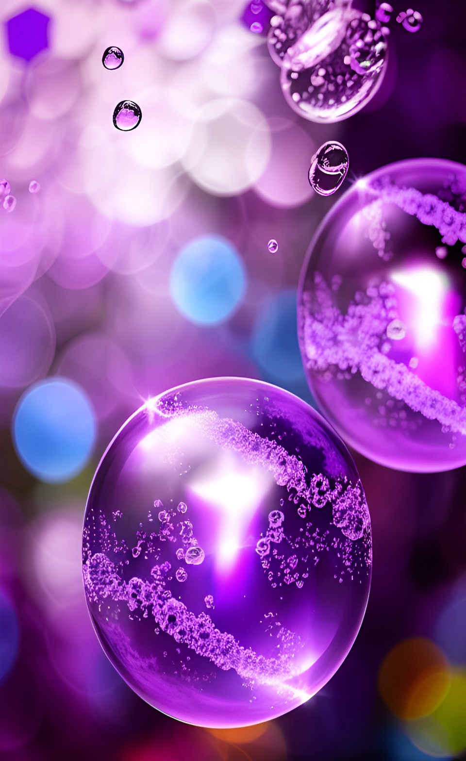 magic purple bubbles preview