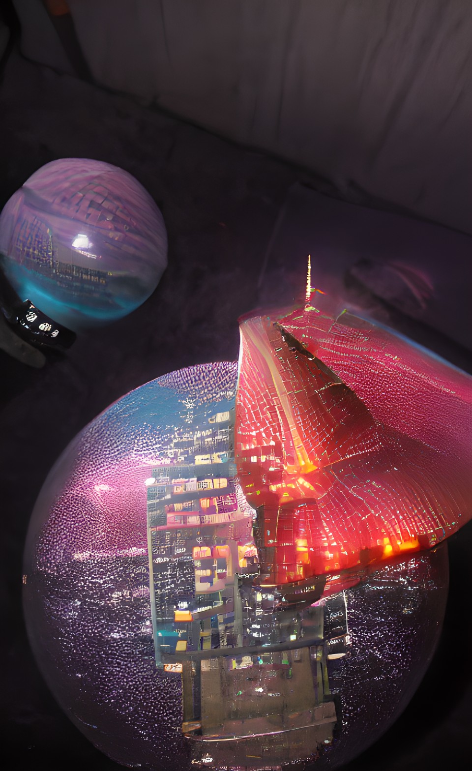 futuristic city preview