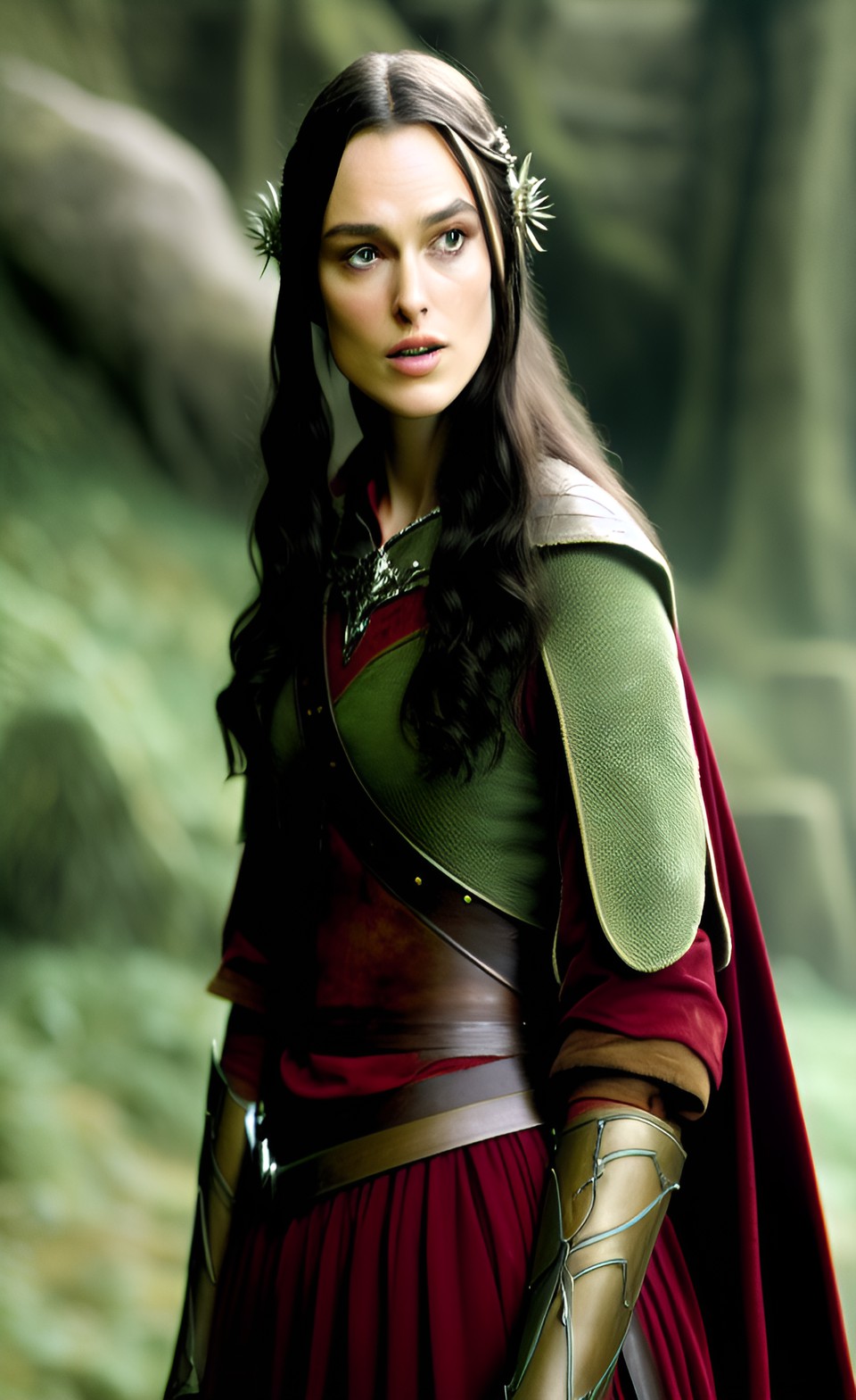 keira knightley as arwen in lord of the rings preview