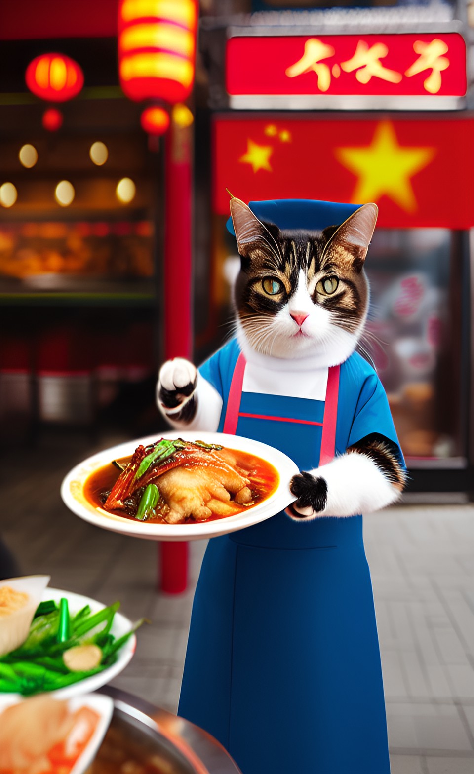 chinese cat restaurant preview