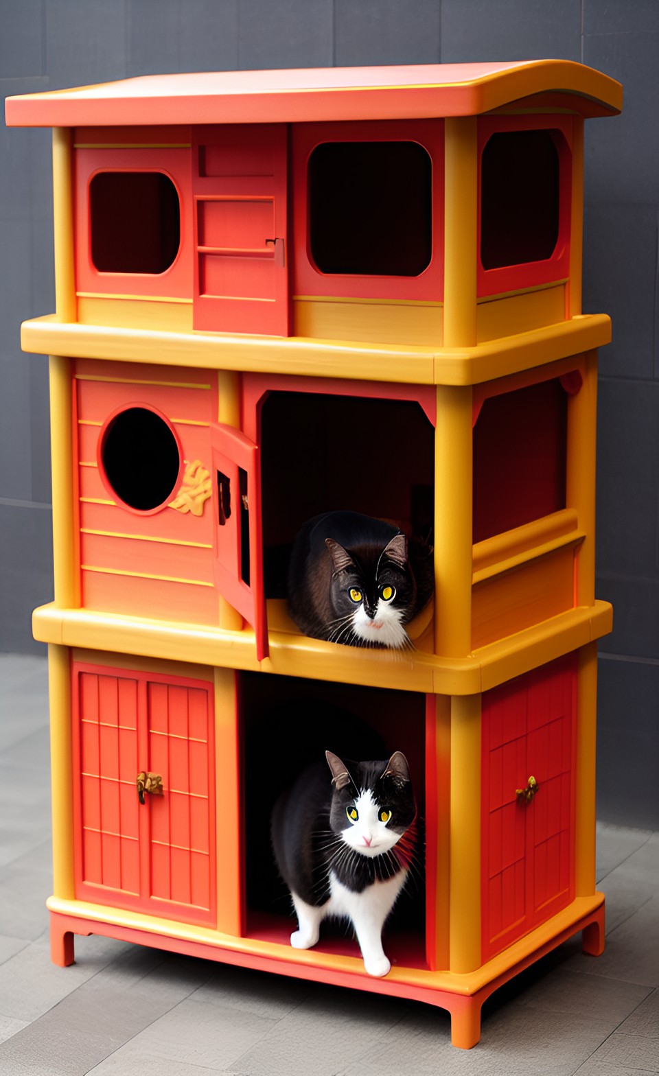 chinese cat house preview