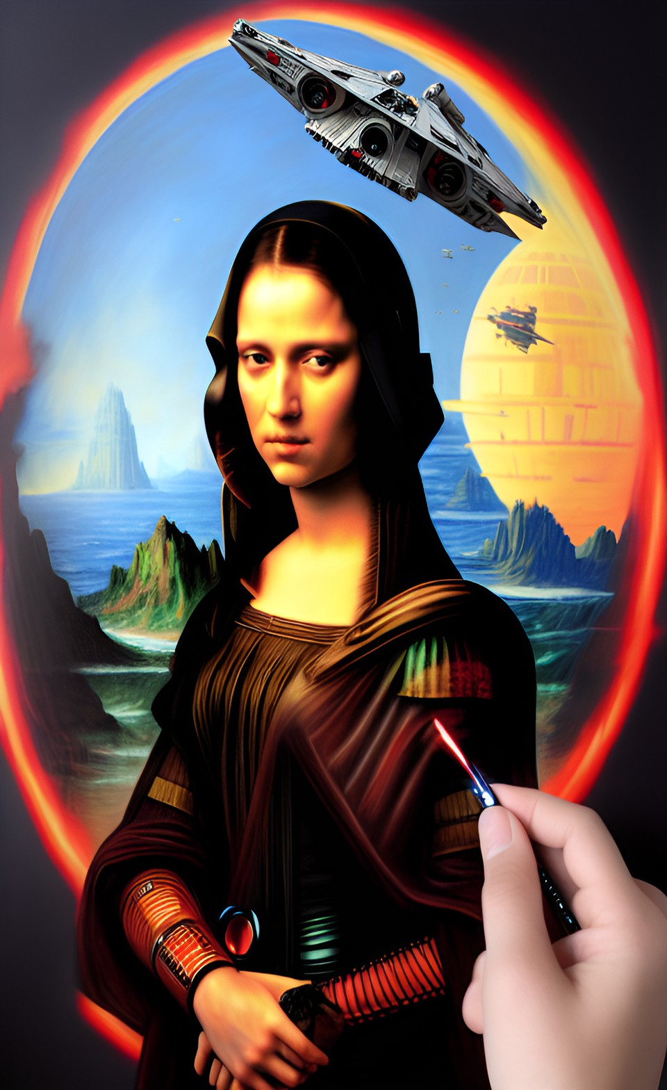 star wars/monalisa preview