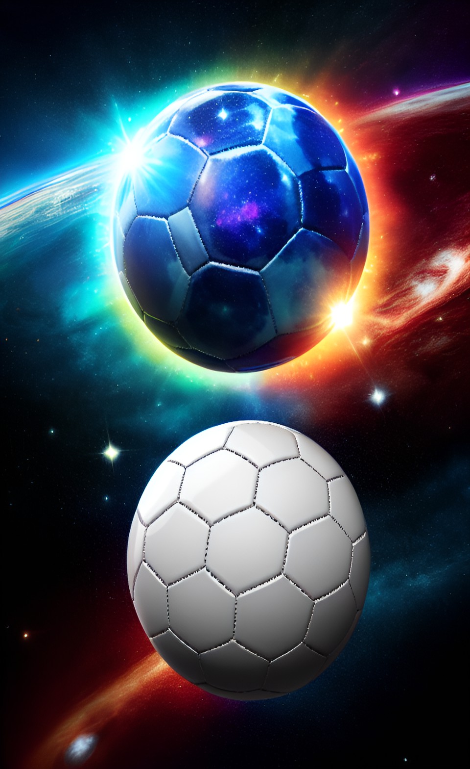 soccer ball with universe preview