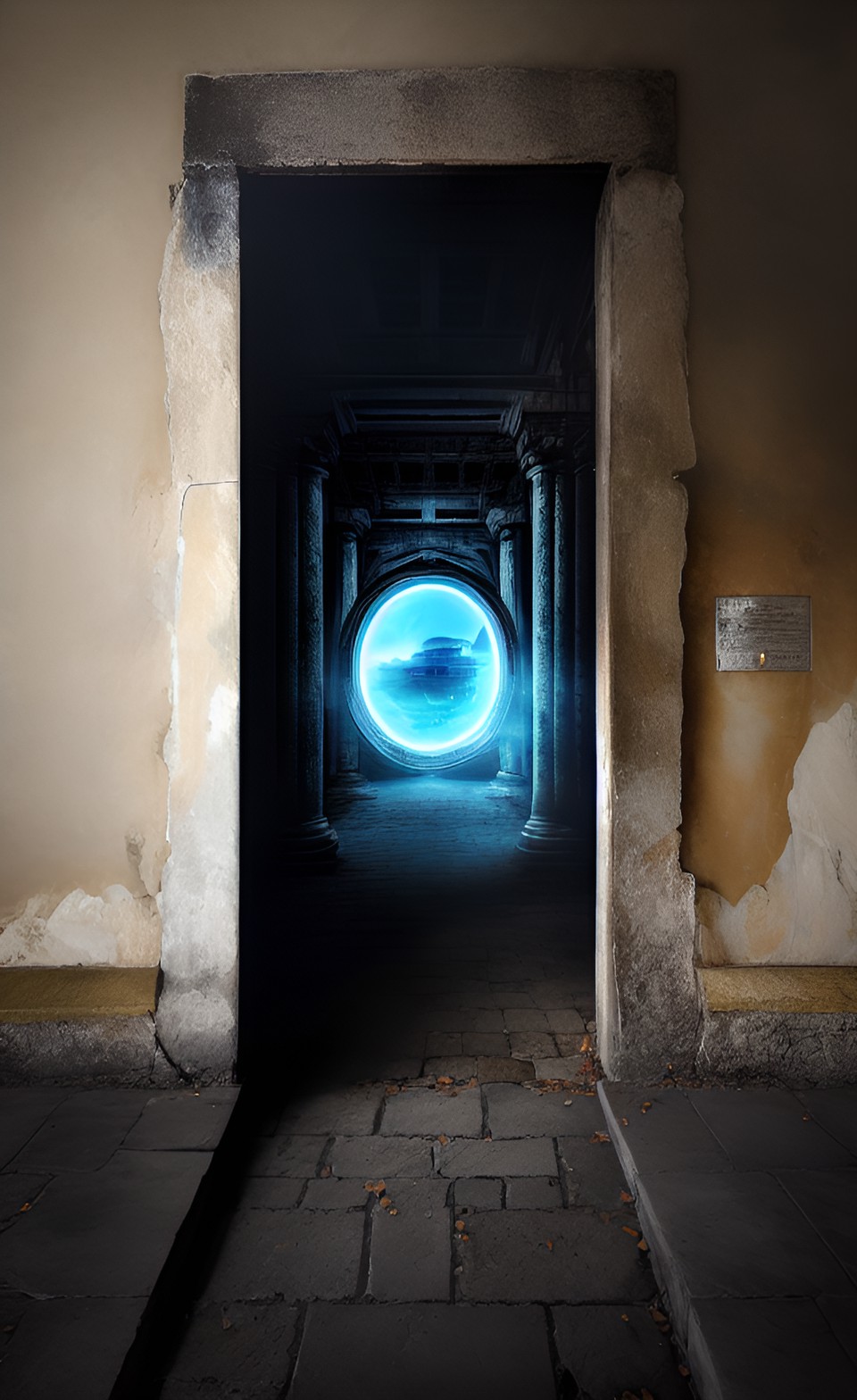 inside a portal of time waiting , not knowing what’s there preview