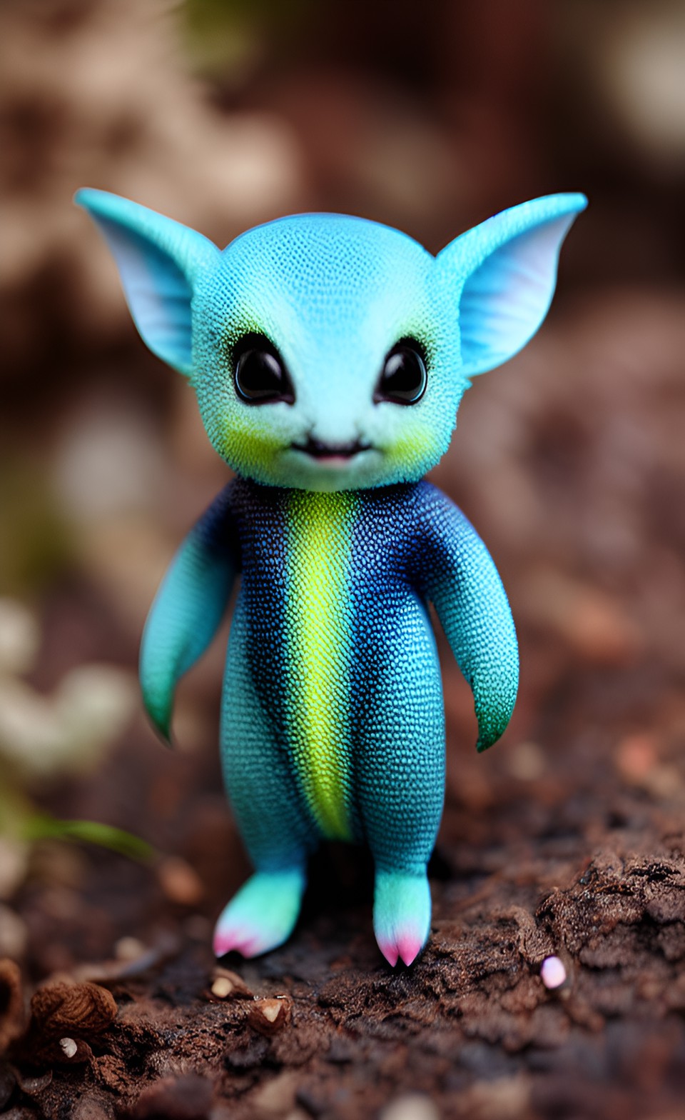 adorable cuddly small alien creature preview