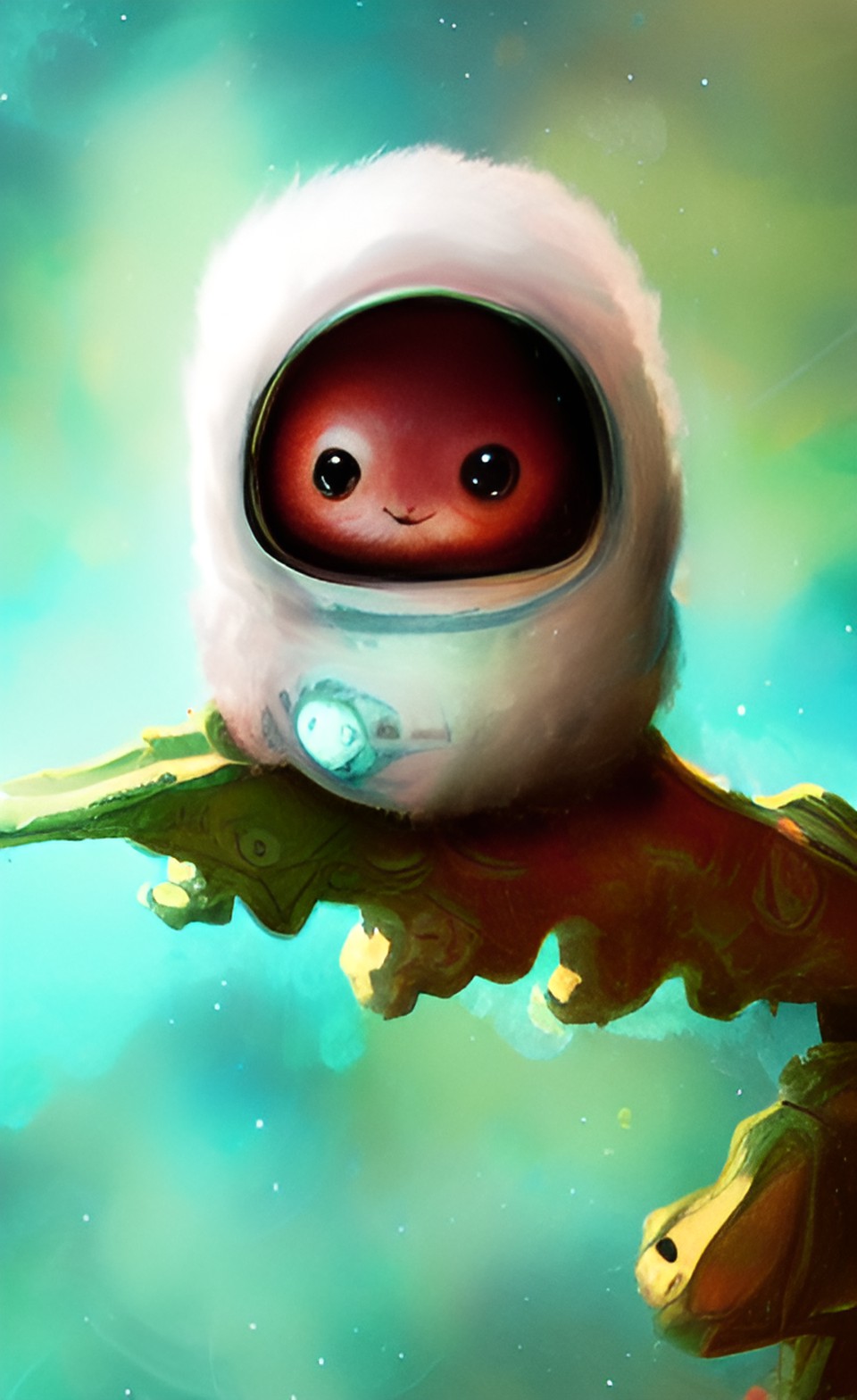 adorable fluffy cuddly small alien creature preview