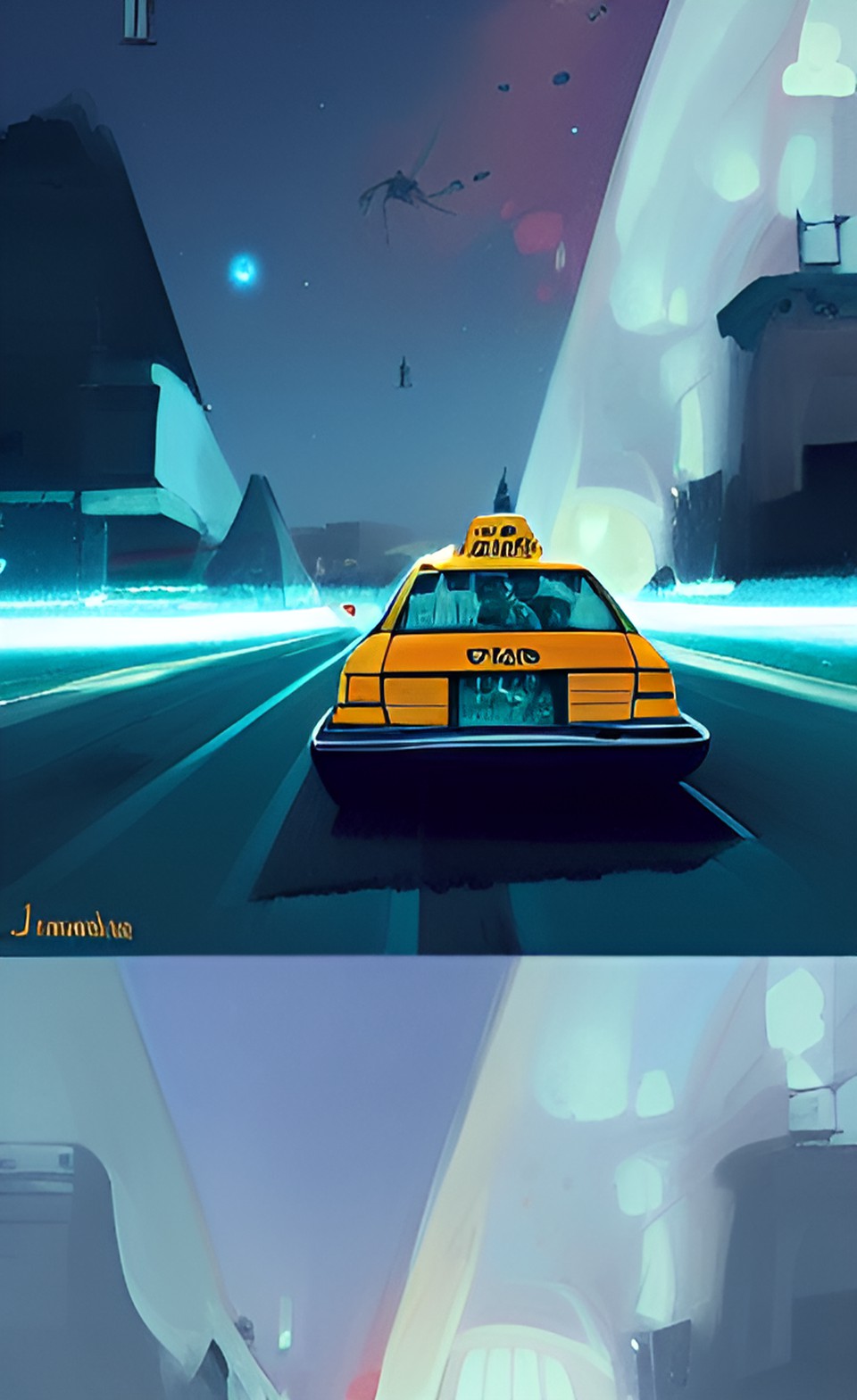 taxi in space preview