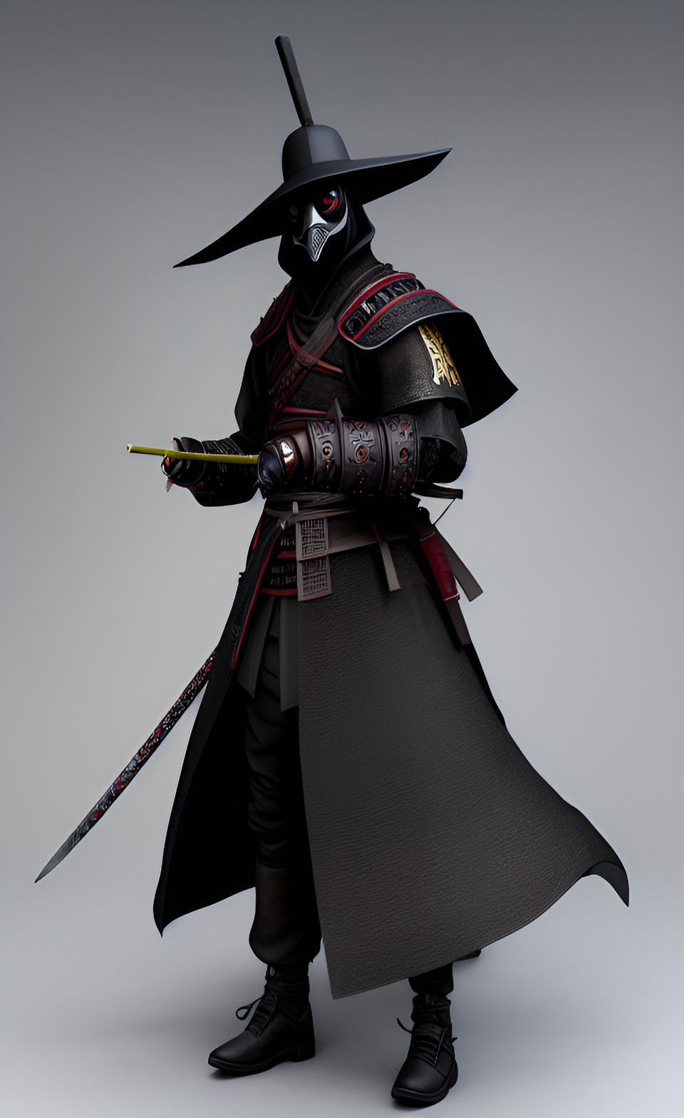 samurai plague doctor preview