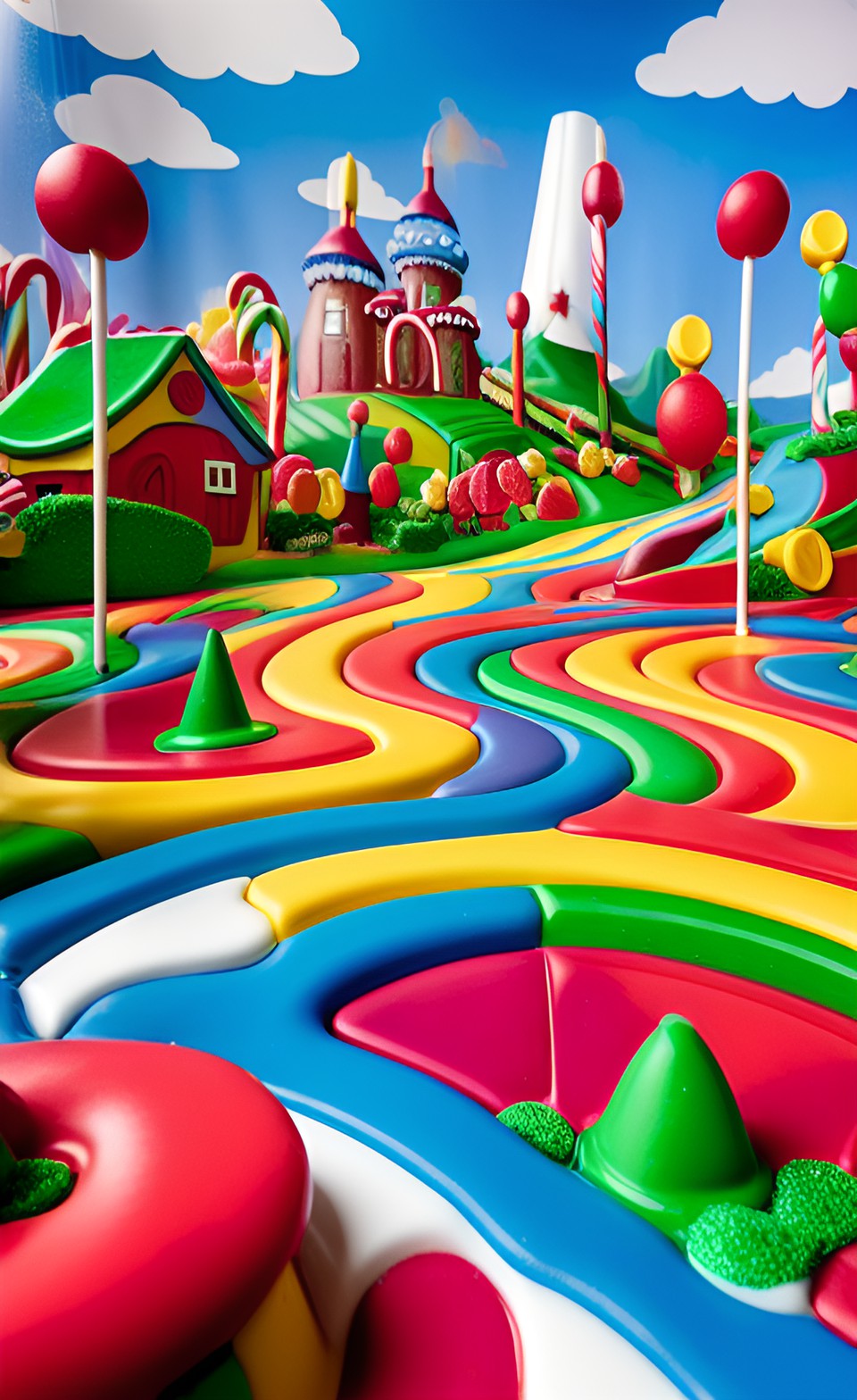 candyland chocolate factory preview