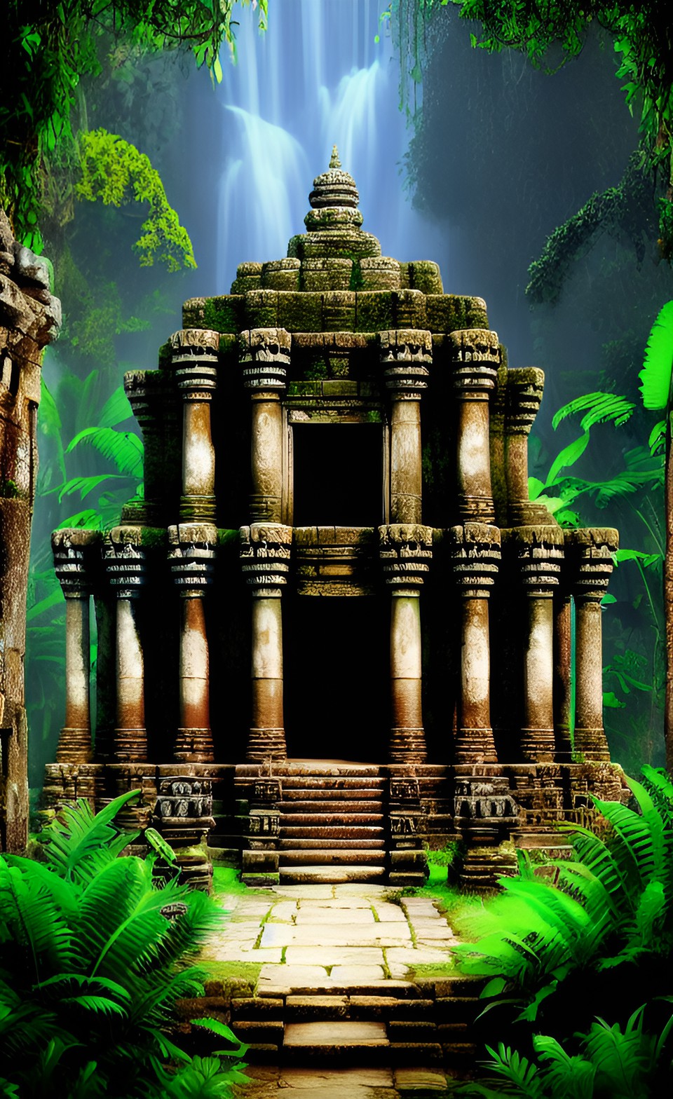 ancient jungle temple preview