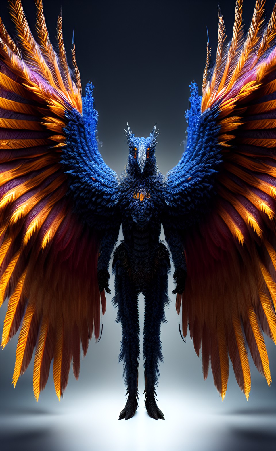 hd, 8k, a creature made of thousands of wings and eyes preview