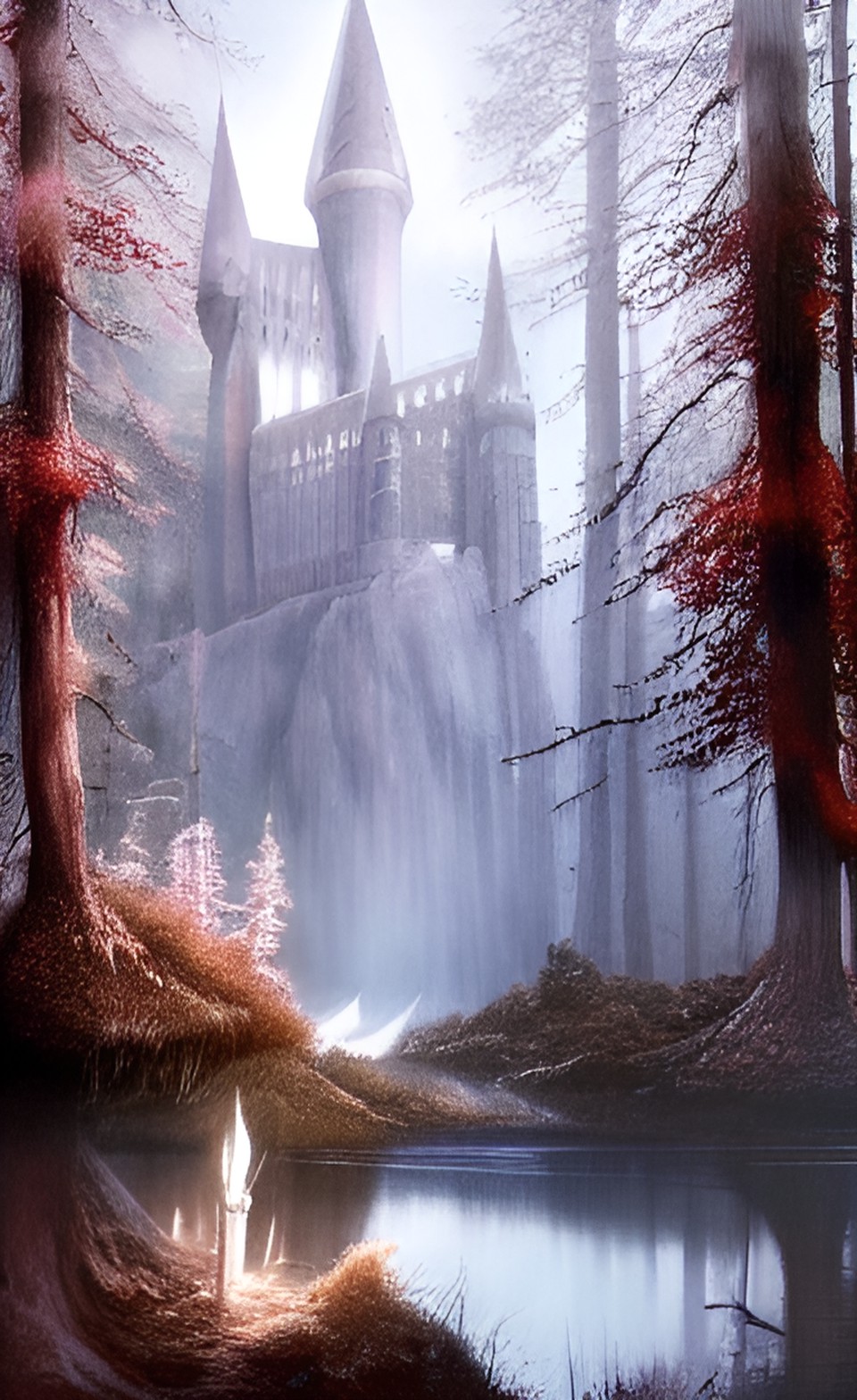 hogwarts forest river preview