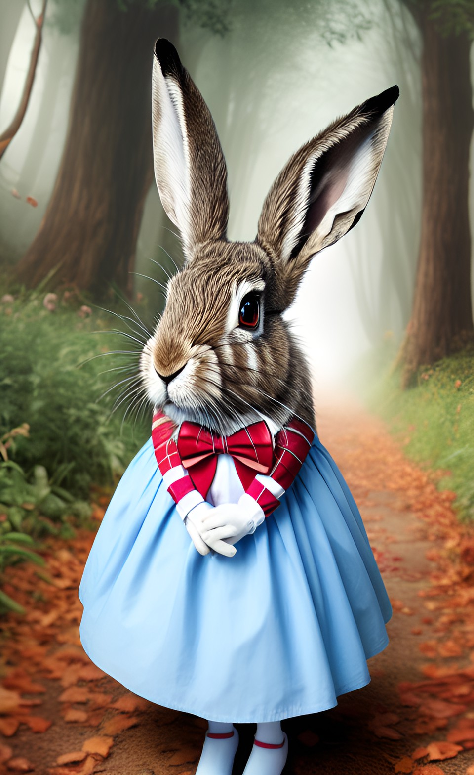 alice in wonderland hare preview