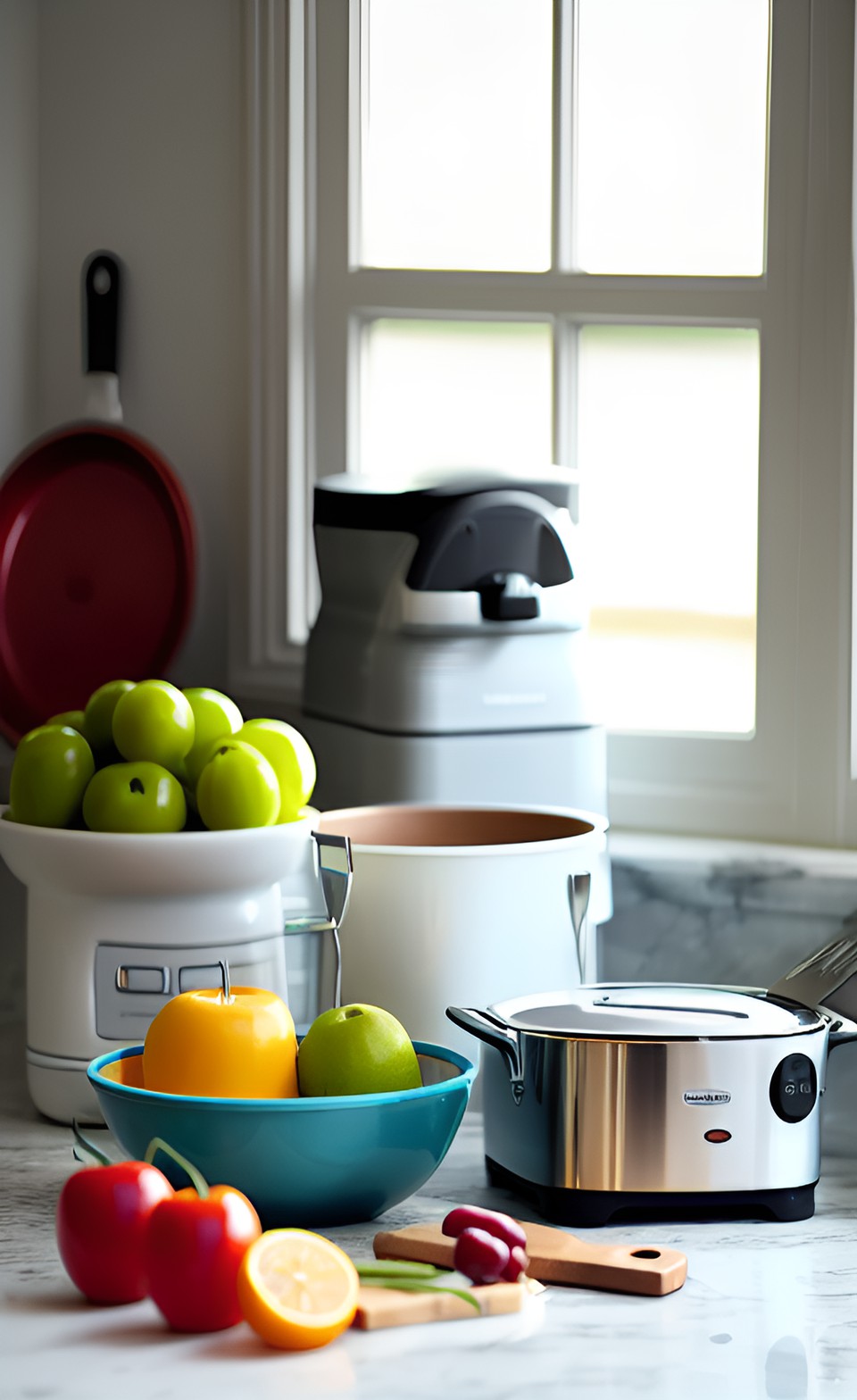 still life with random kitchen gadgets preview