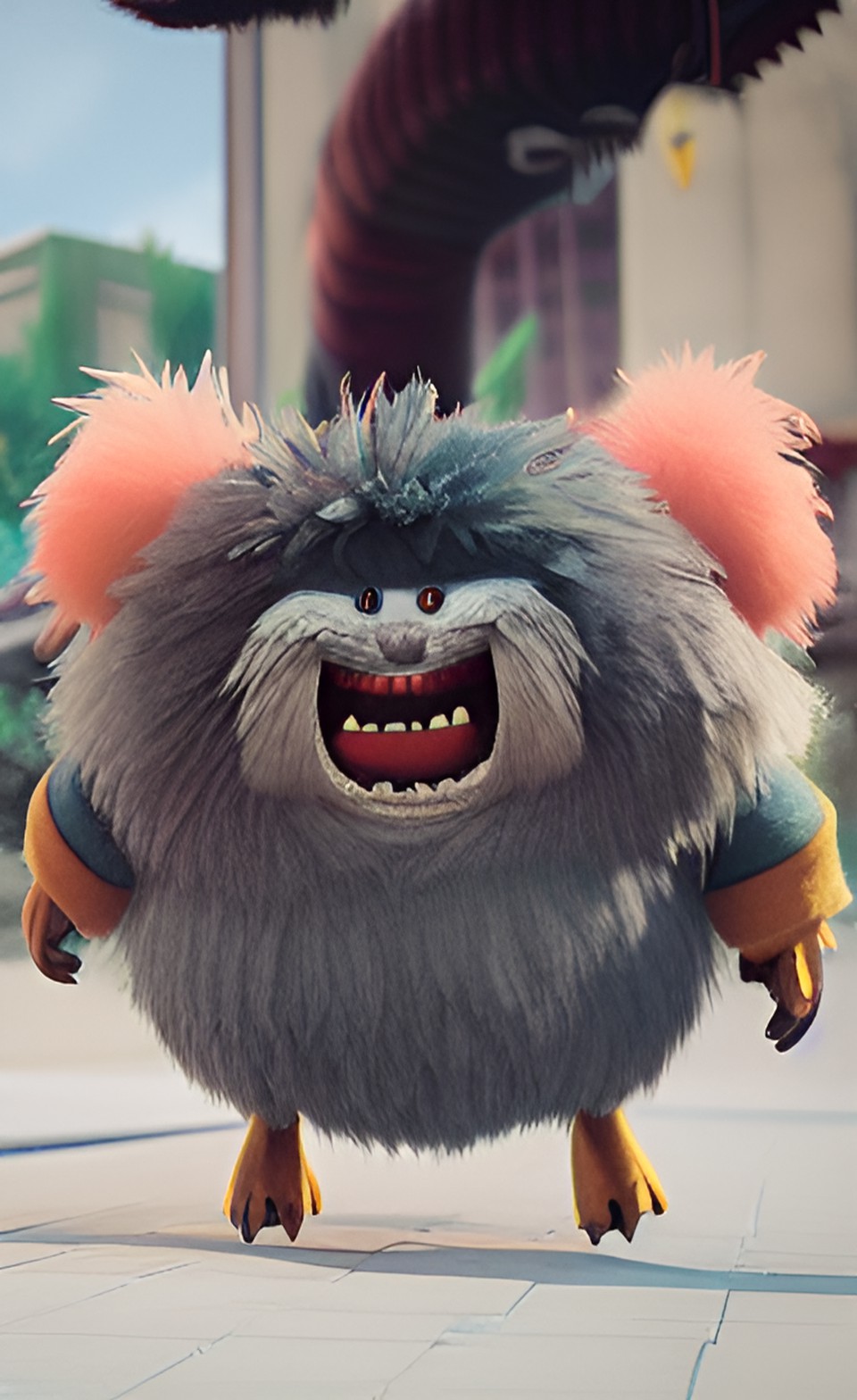 fluffy monster friend preview