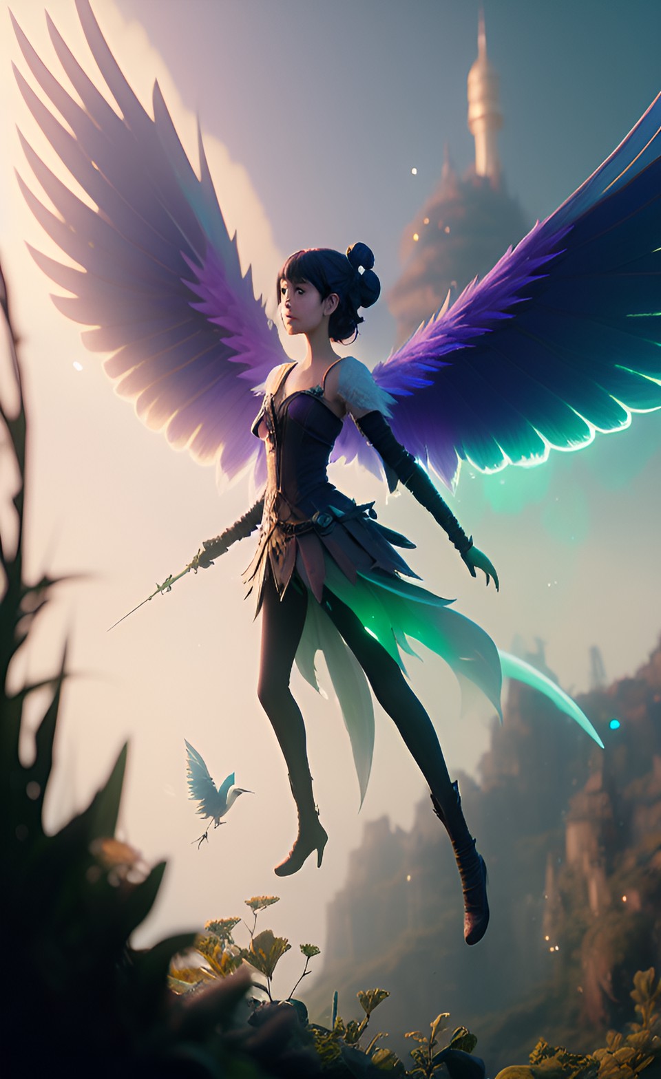 light bird fairy preview