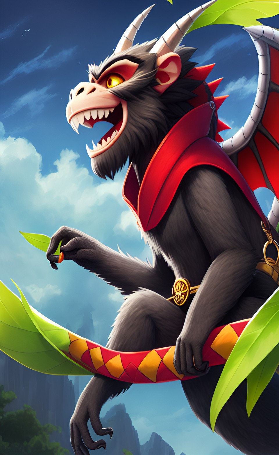 monkey dragon preview