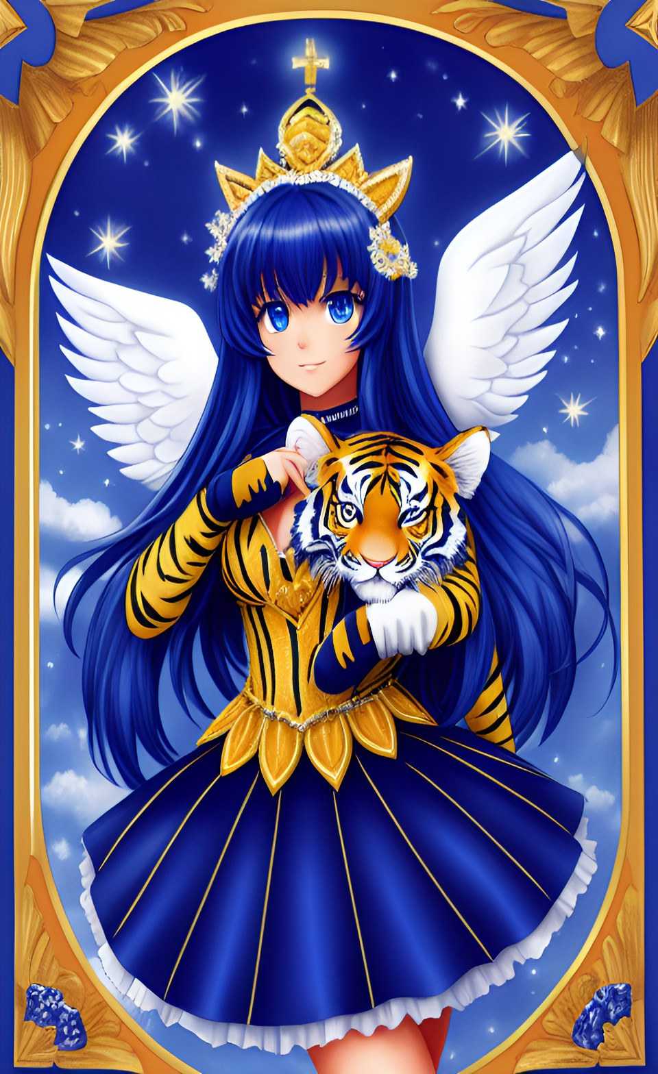 sapphire angel tiger preview