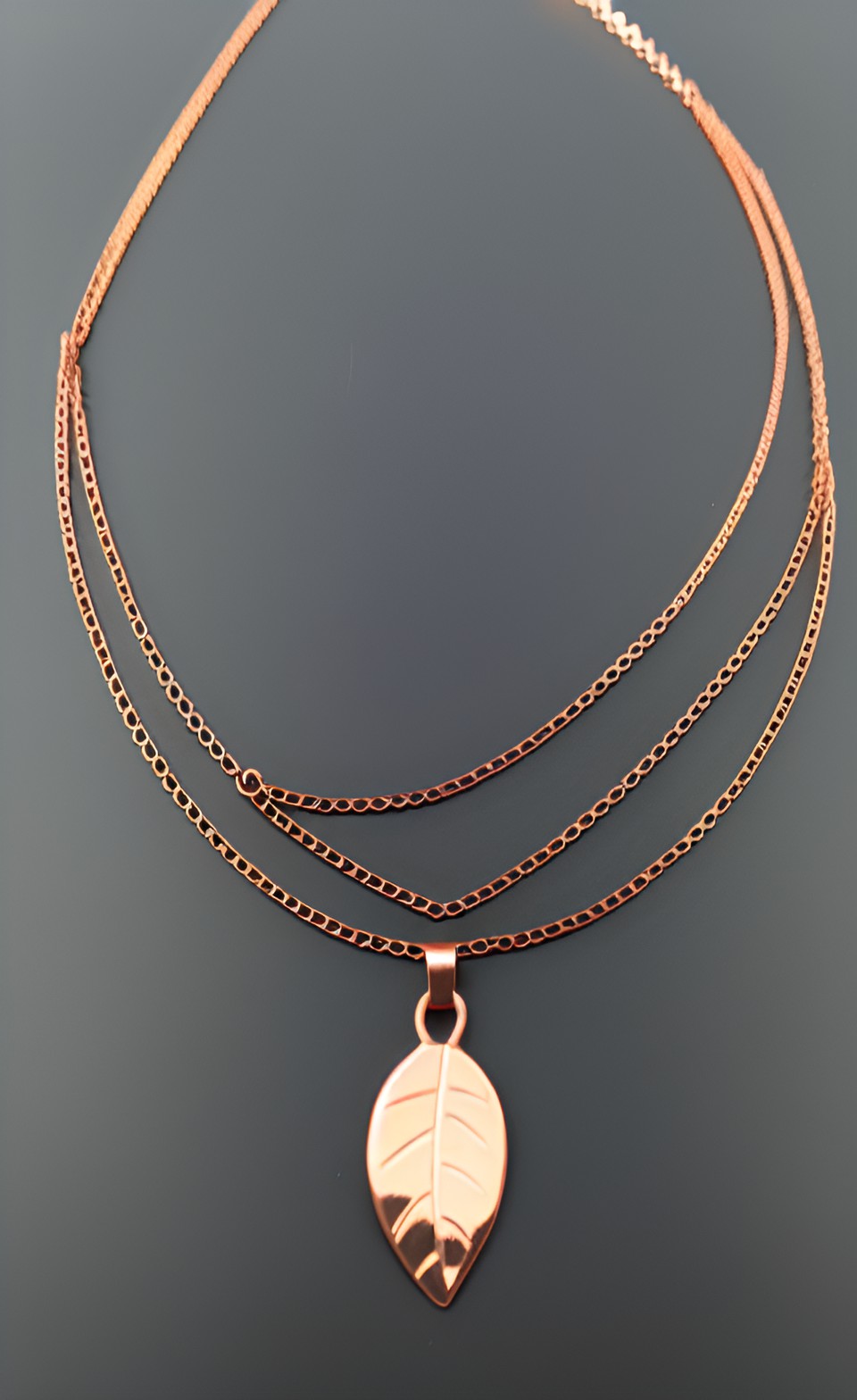 copper necklace preview