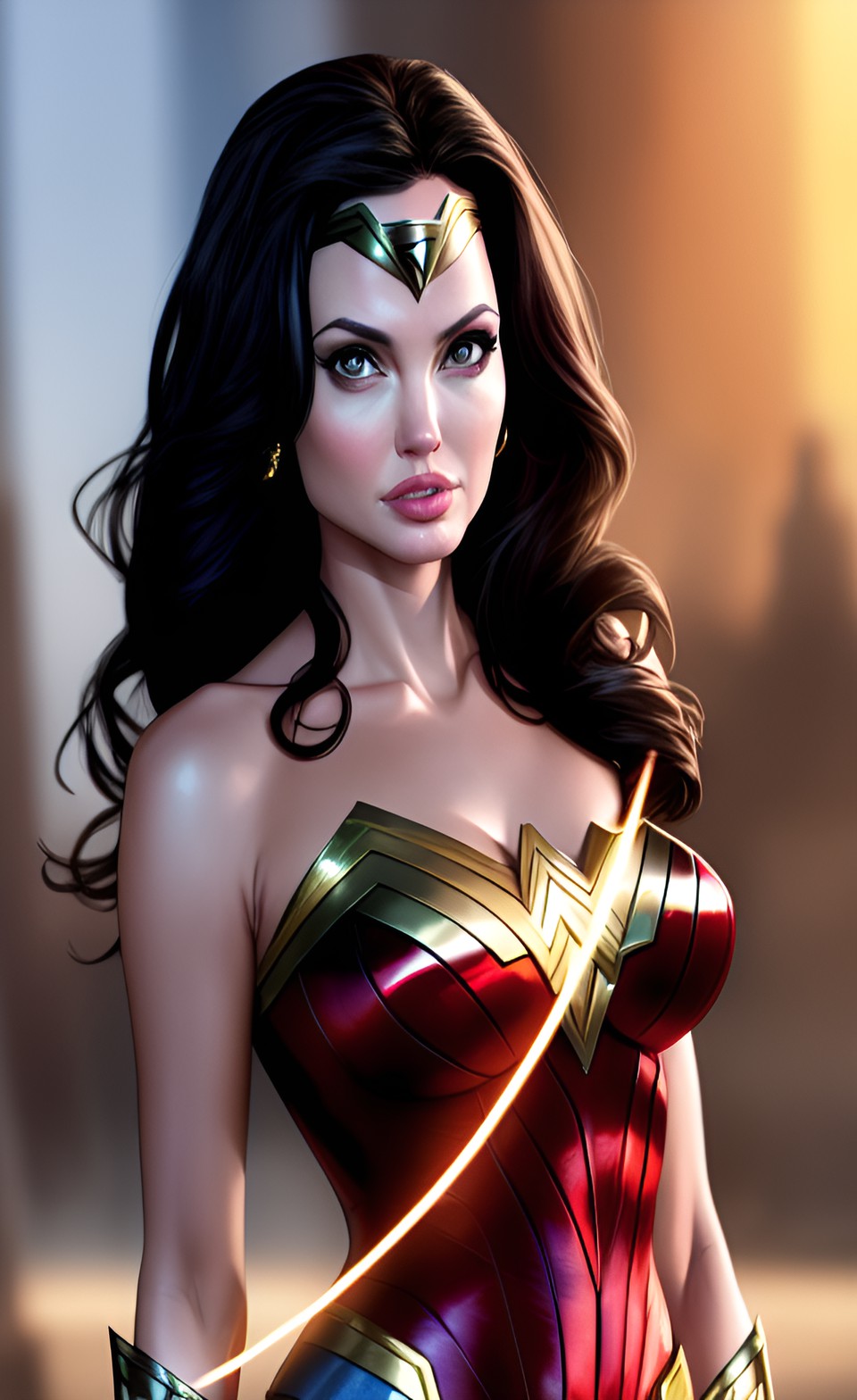 wonder woma angelina jolie preview