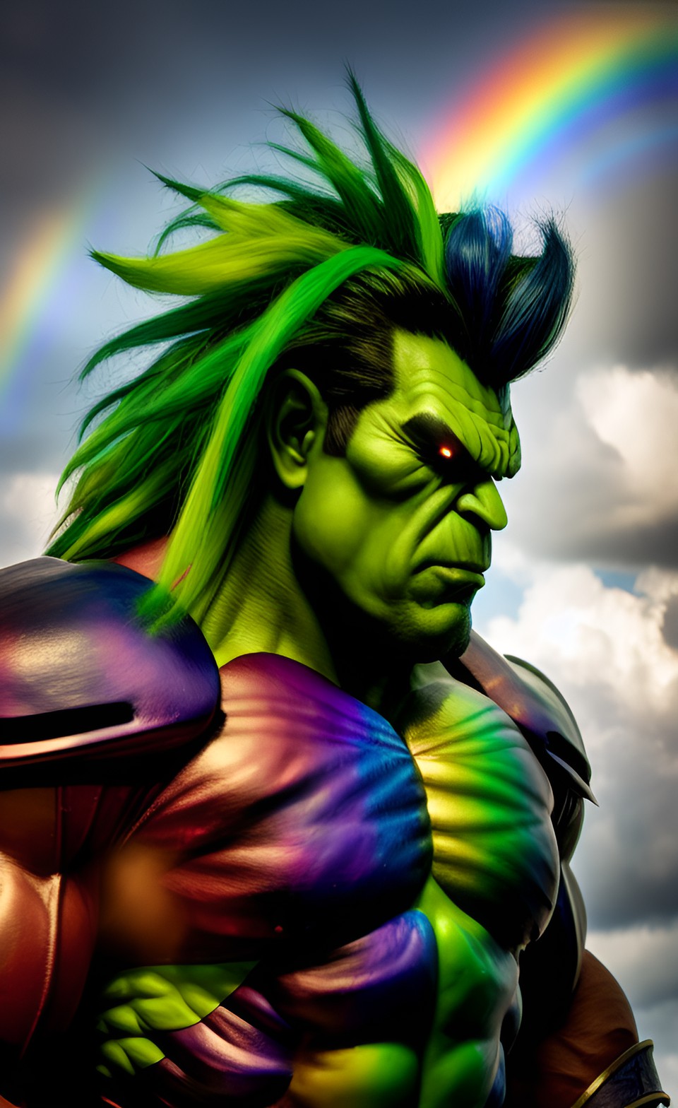 rainbow hulk preview