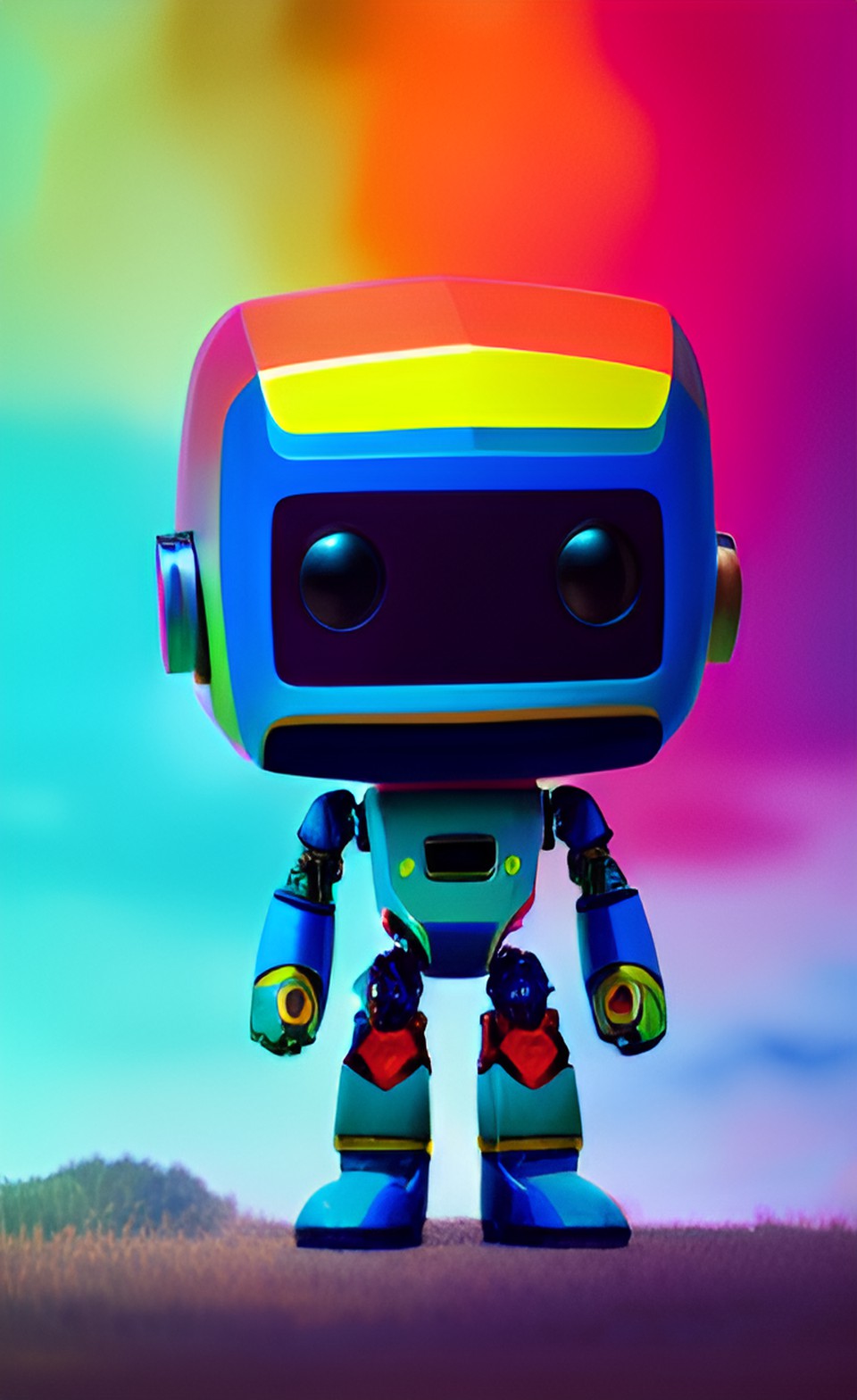 rainbow robot preview