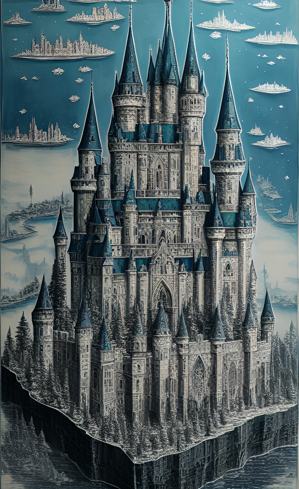 intricate castle by ed fairburn preview