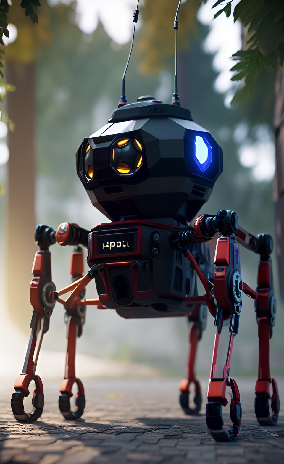 hexapod robot pet preview