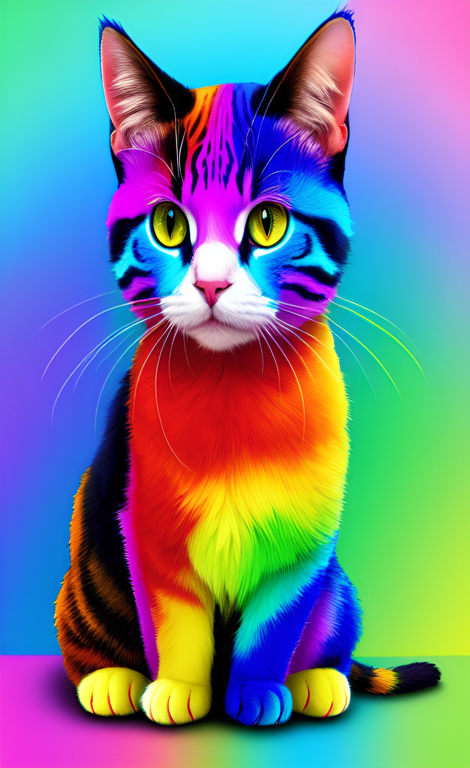 rainbow cat preview