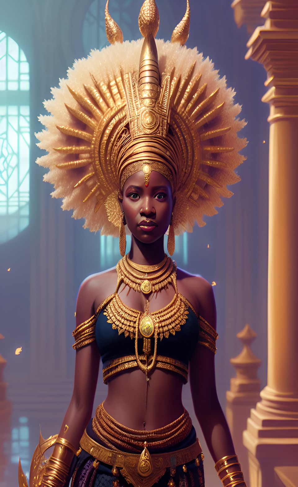 african goddess preview