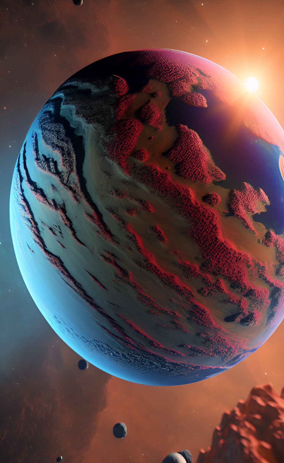 exo planetary,highly detailed, 8k, hd preview