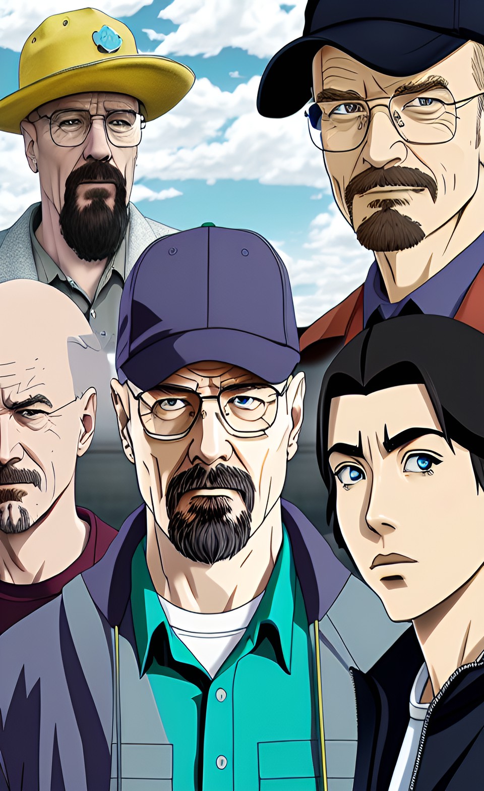 Breaking Bad Anime - breaking bad reimagined as an anime preview