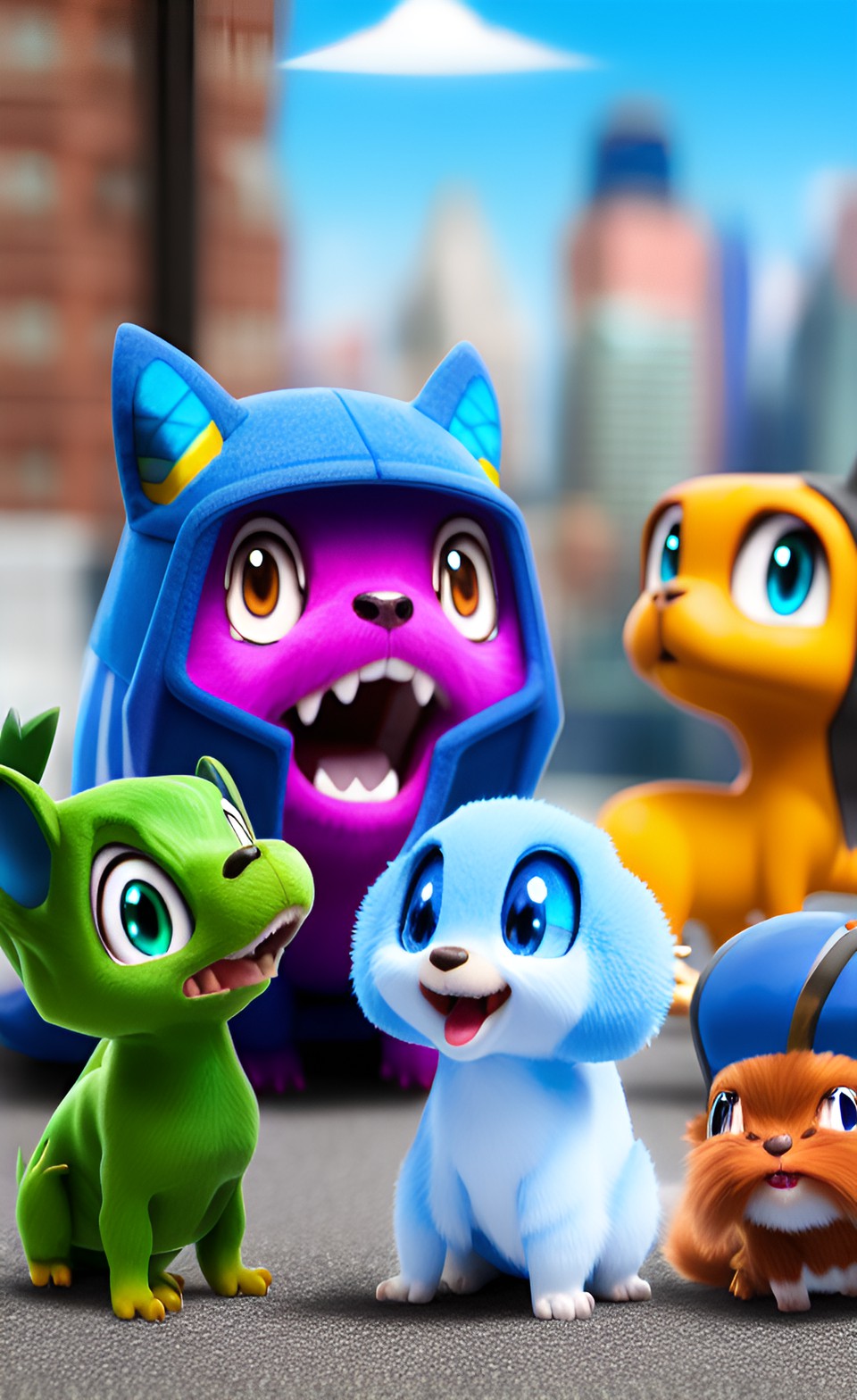 giga digital pocket monster pets preview