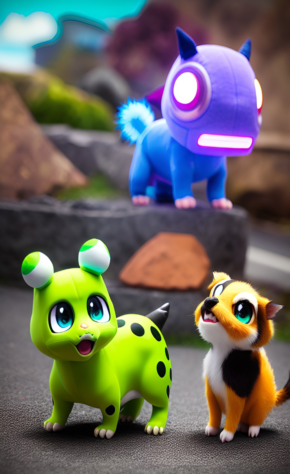 giga digital pocket monster pets preview